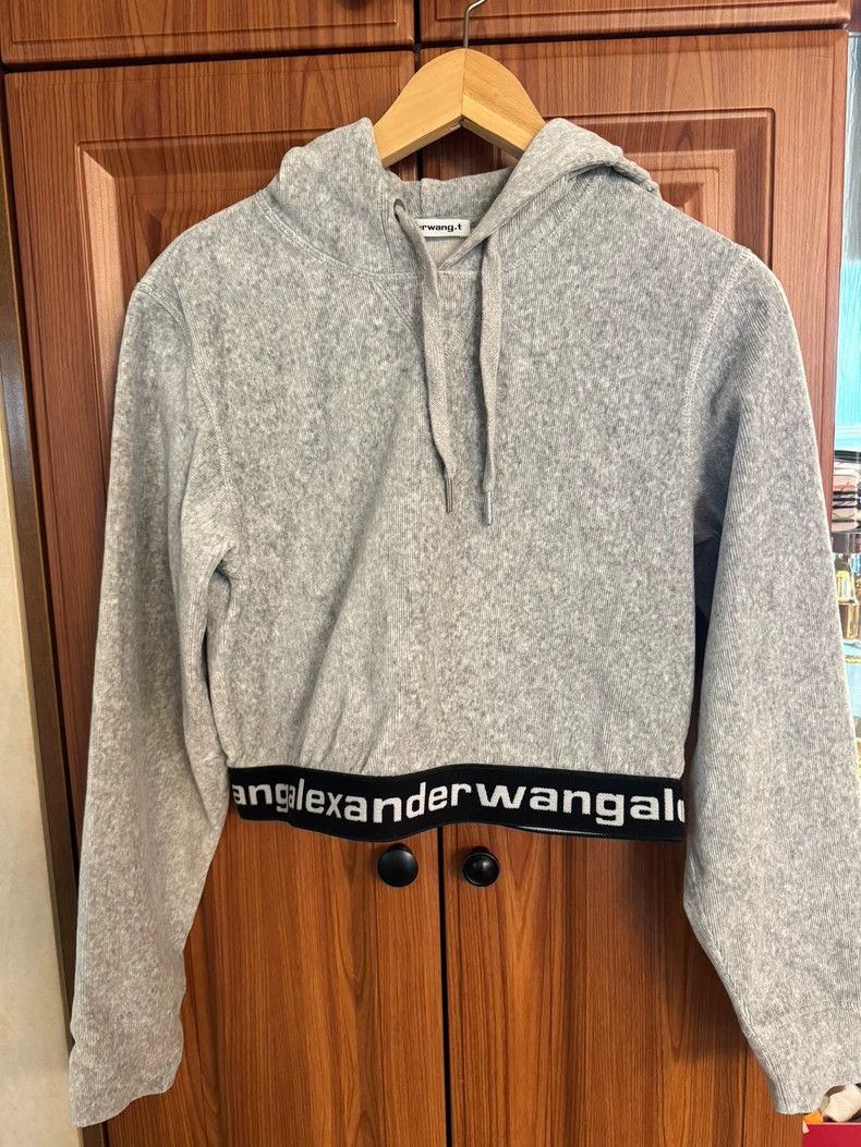 Alexander Wang Alexander Wang Gray Corduroy Sweatshirt - dmc Size US S / EU 44-46 / 1 - 1 Thumbnail