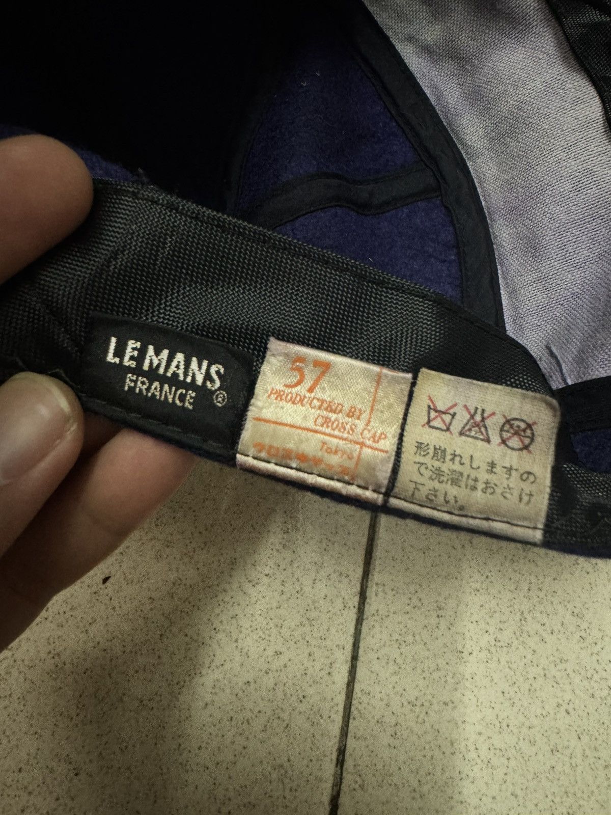Vintage VINTAGE 1992 LE MANS 24 HOURES DU MANS FRANCE RACE CAP HAT Size ONE SIZE - 8 Thumbnail