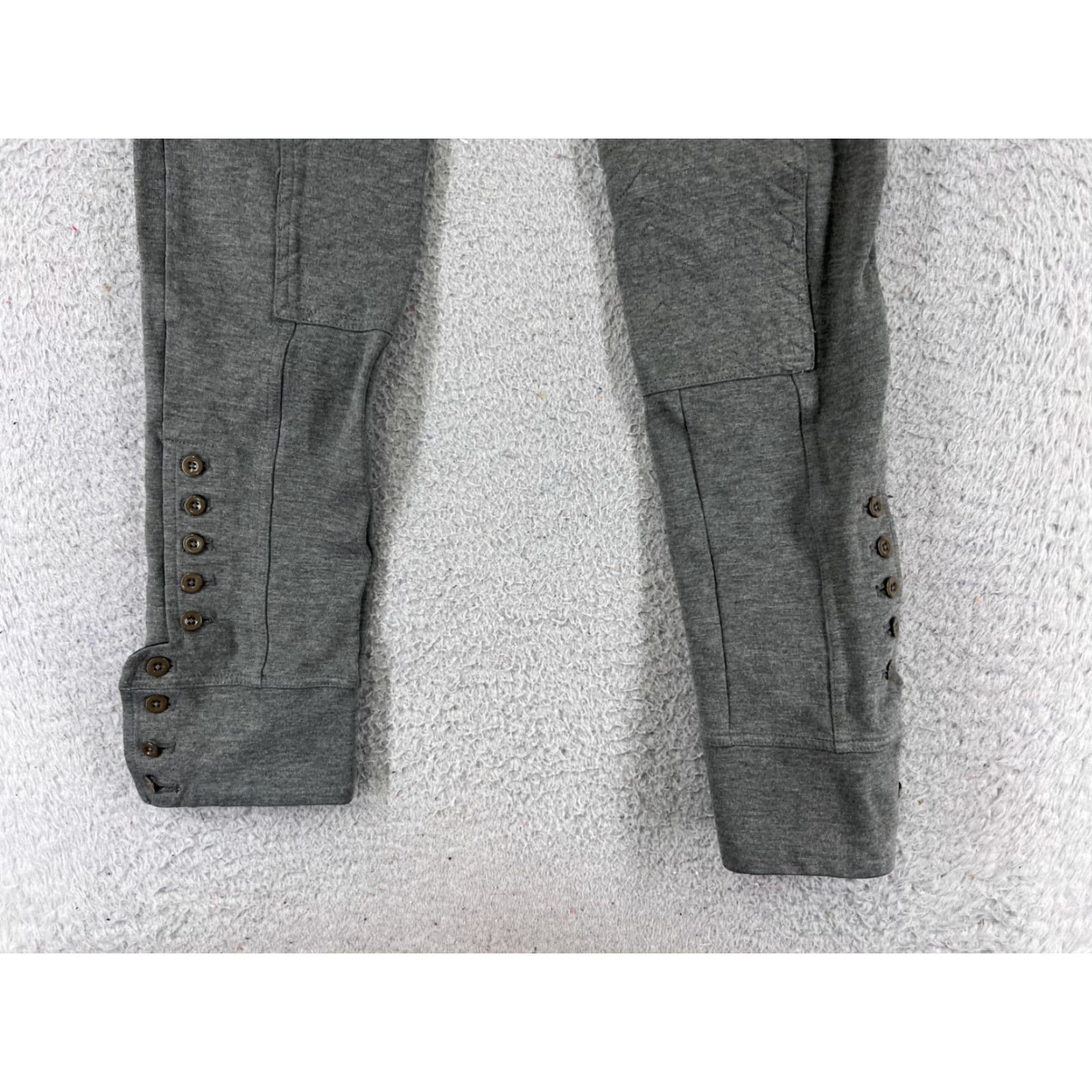 Marc Jacobs Marc Jacobs Pants Women 4 Gray Equestrian Riding Breeches Button Up Ankle 26x29 Size 27" / US 4 / IT 40 - 2 Thumbnail