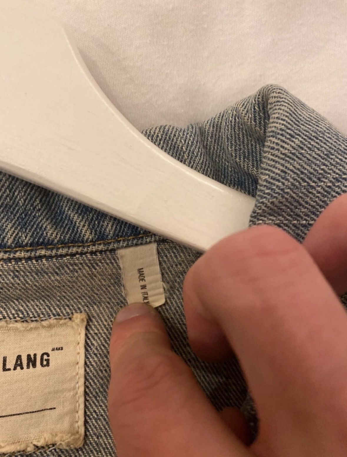 Helmut Lang Helmut Lang Denim Jacket Size US S / EU 44-46 / 1 - 4 Thumbnail