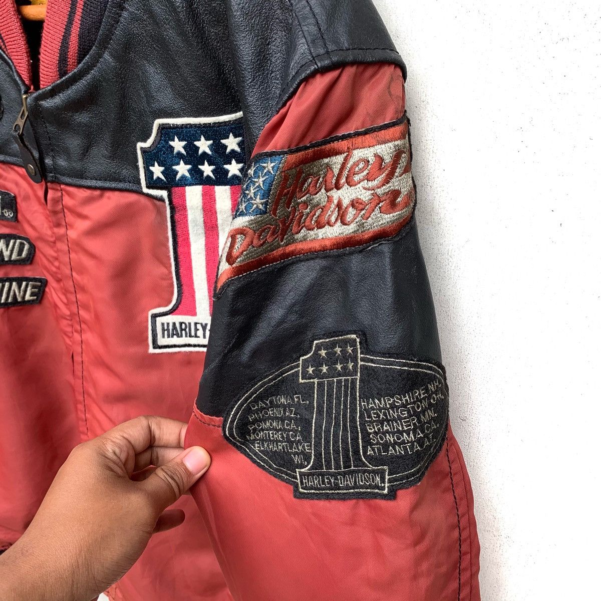 Harley Davidson Vintage Harley Davidson Motor Cycles Bomber Jacket Size US M / EU 48-50 / 2 - 5 Thumbnail