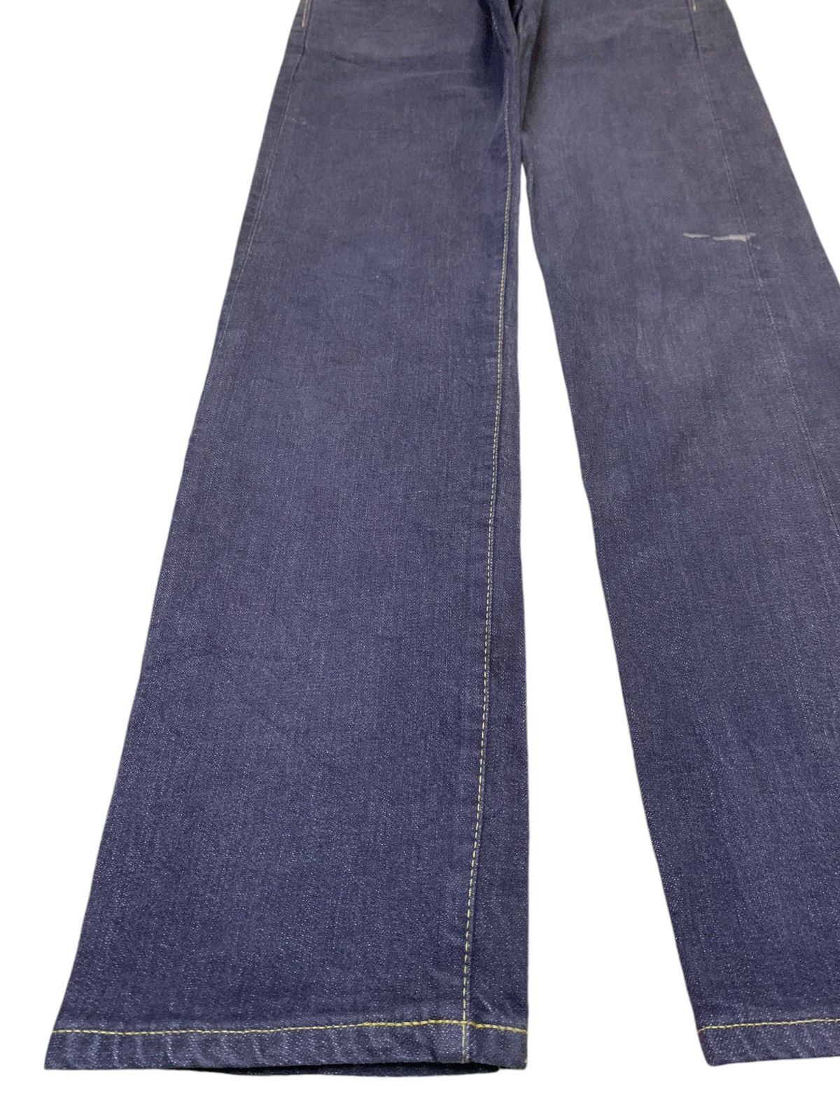 Edwin Vintage Japanese Edwin Raw Denim Selvedge Jeans Size US 31 - 7 Thumbnail