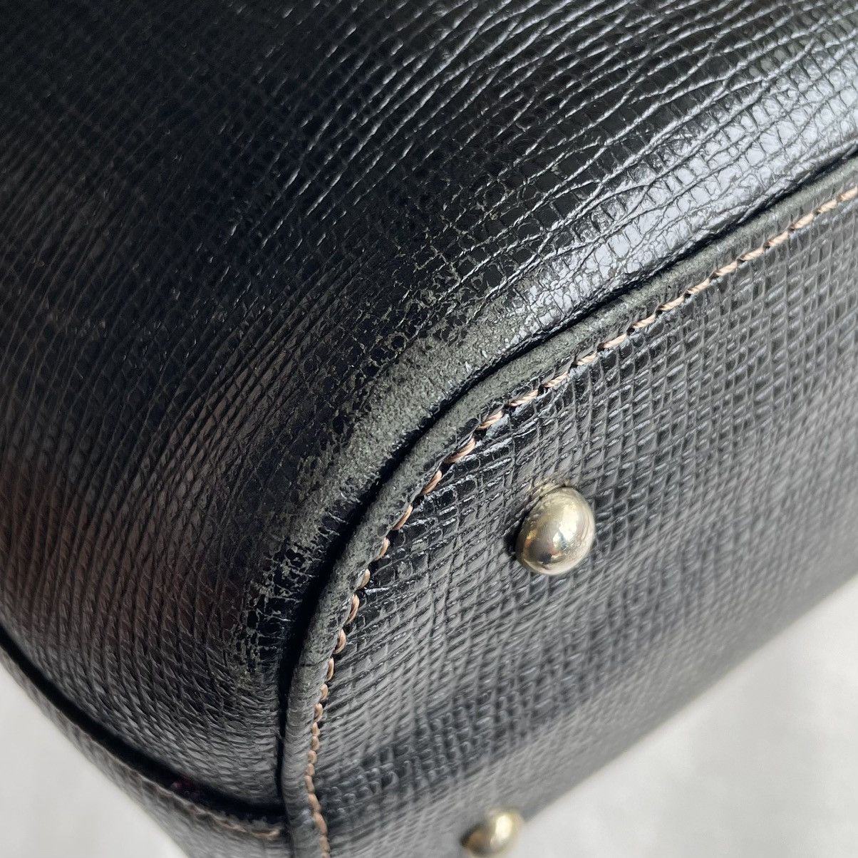 Leather × Nina Ricci Nina Ricci Black Leather Handbag Size ONE SIZE - 9 Thumbnail