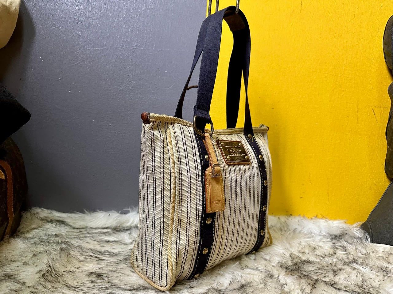 Louis Vuitton Authentic Louis Vuitton Antigua Cabas MM Tote Bag Size ONE SIZE - 2 Thumbnail