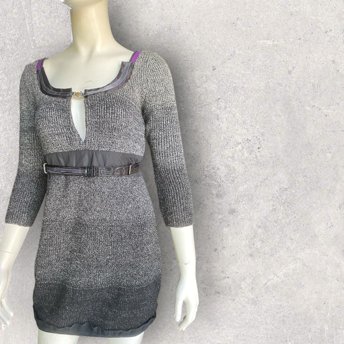 Undercover Undercover Wool Mini Dress Size S / US 4 / IT 40 - 5 Thumbnail