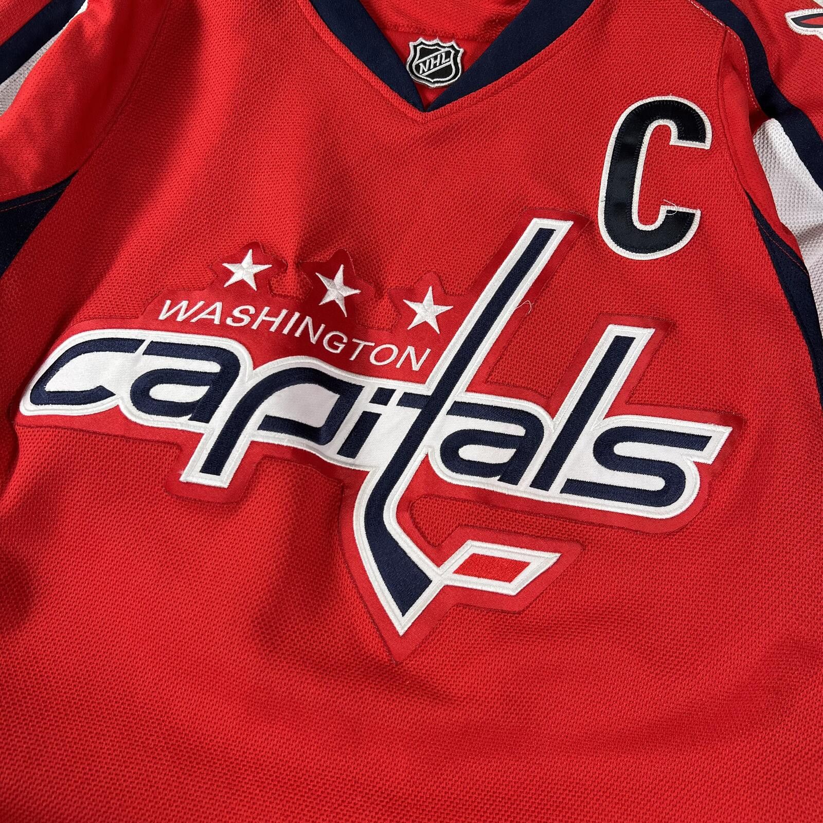 Reebok Y2K Reebok Washington Capitols NHL Alex Ovechkin Jersey Size US L / EU 52-54 / 3 - 8 Thumbnail