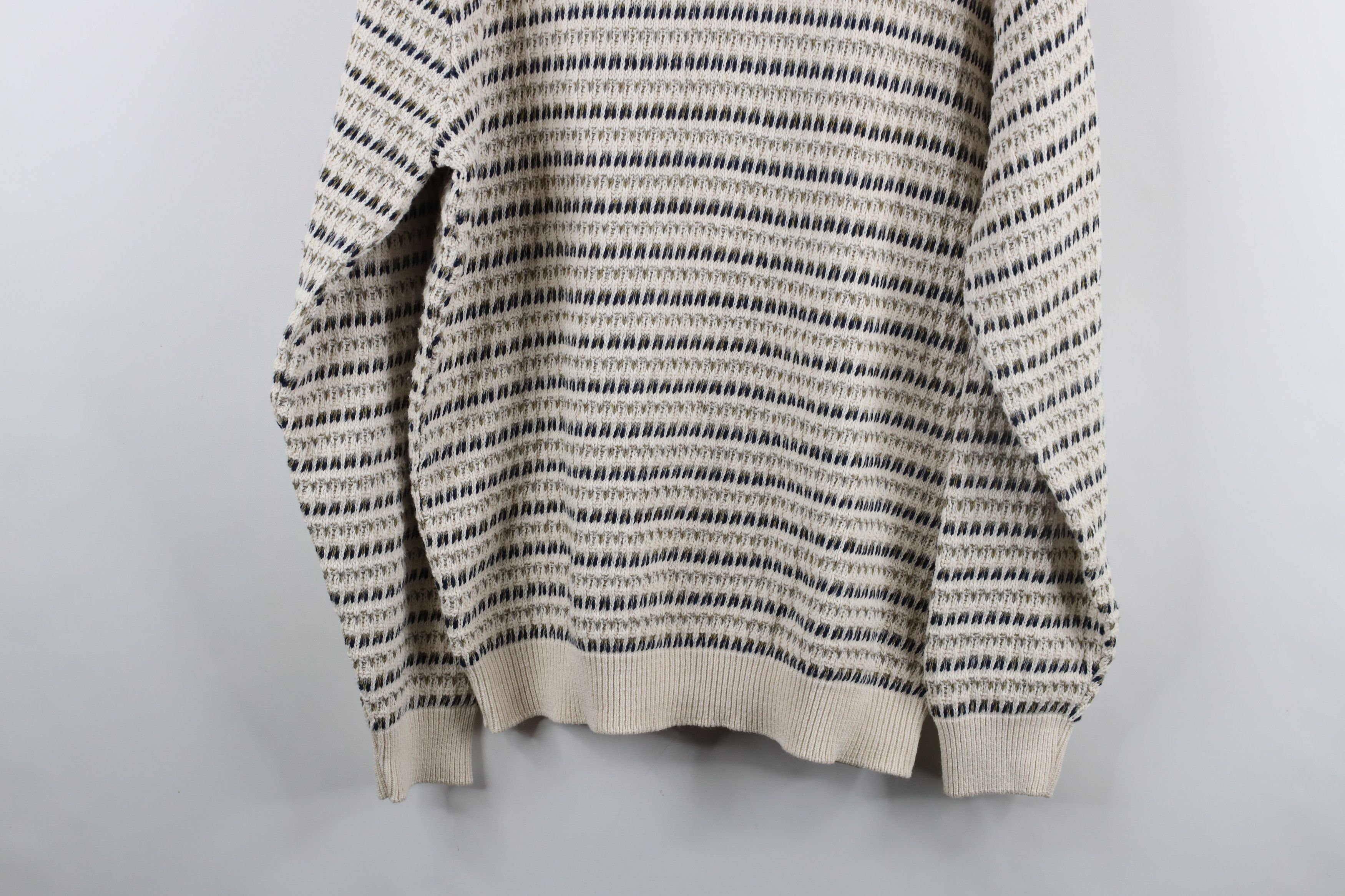Vintage Deadstock Vintage 90s Streetwear Framed Cotton Knit Sweater Size US M / EU 48-50 / 2 - 9 Thumbnail