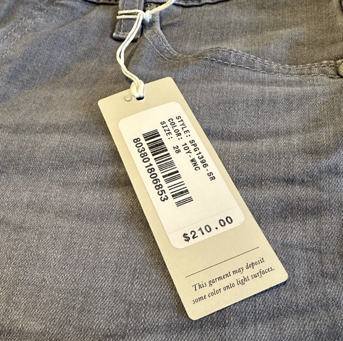 AG Adriano Goldschmied AG - ED Denim The Farrah Skinny Crop High Rise 28 Size 28" / US 6 / IT 42 - 4 Thumbnail