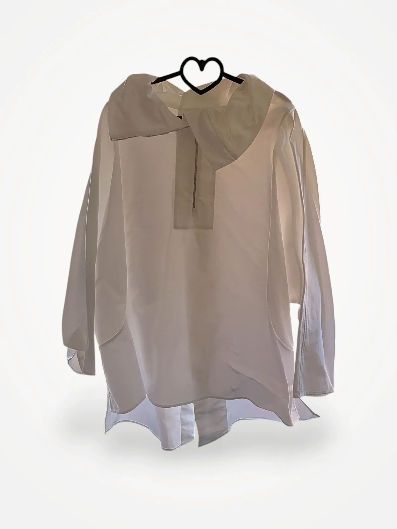 Cos Blouse in White, Women's (Size Medium)
