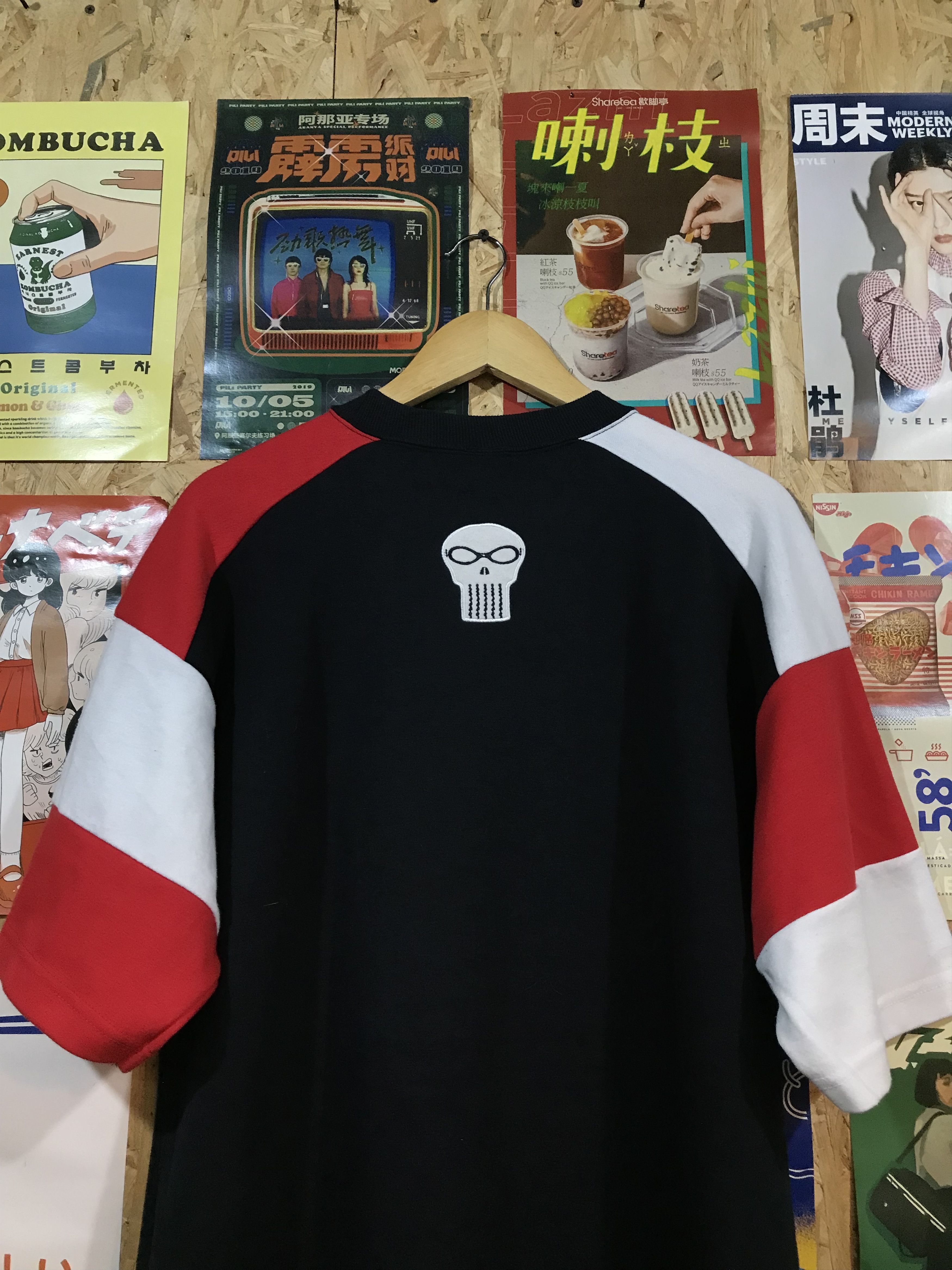 Japanese Brand Dokuro Skeleton Tee Shirt Size US XL / EU 56 / 4 - 5 Thumbnail