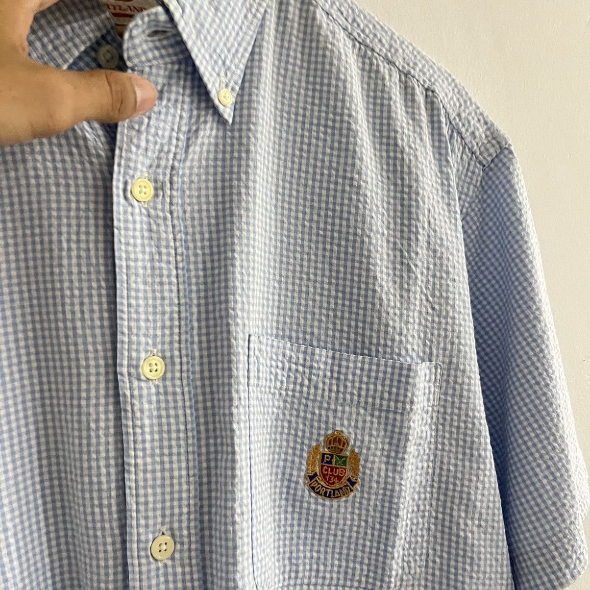 Japanese Brand Portland - SS Button Up Shirt Size US M / EU 48-50 / 2 - 4 Thumbnail