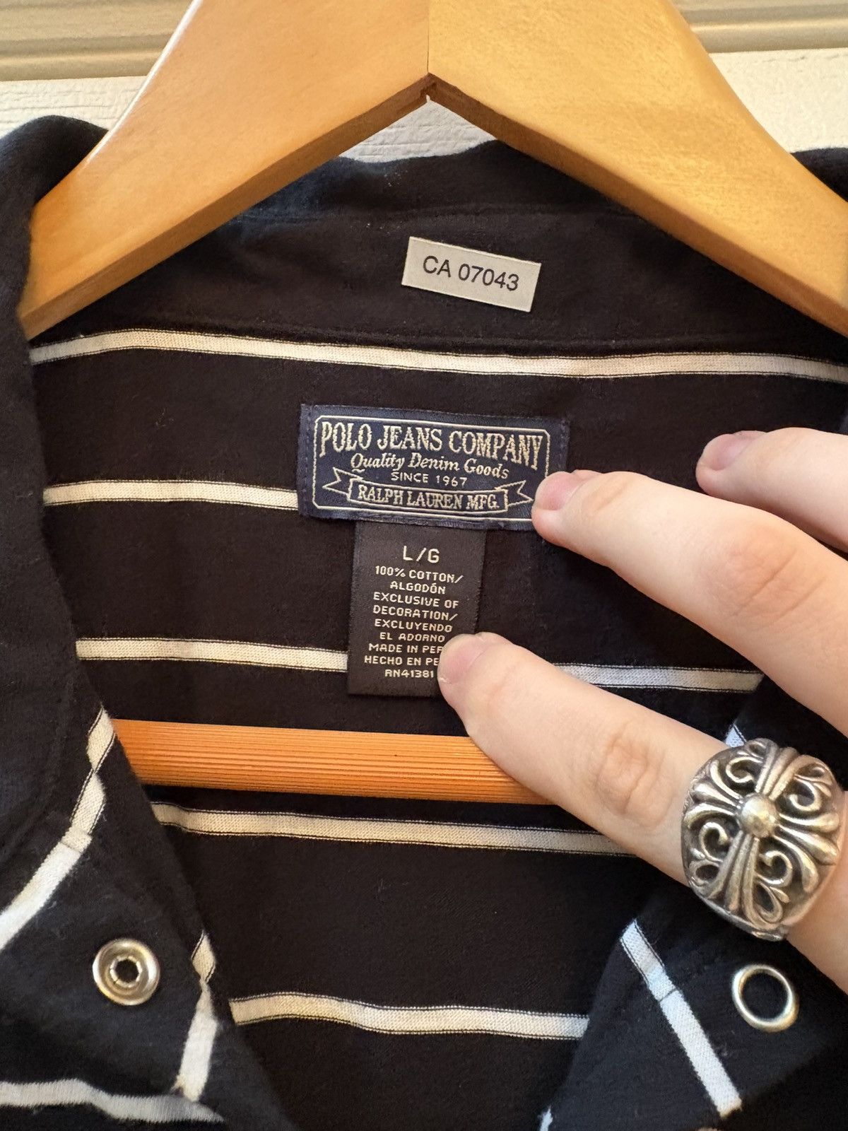 Polo Ralph Lauren Vintage Polo Ralph Lauren golf shirt Size L / US 10 / IT 46 - 2 Thumbnail