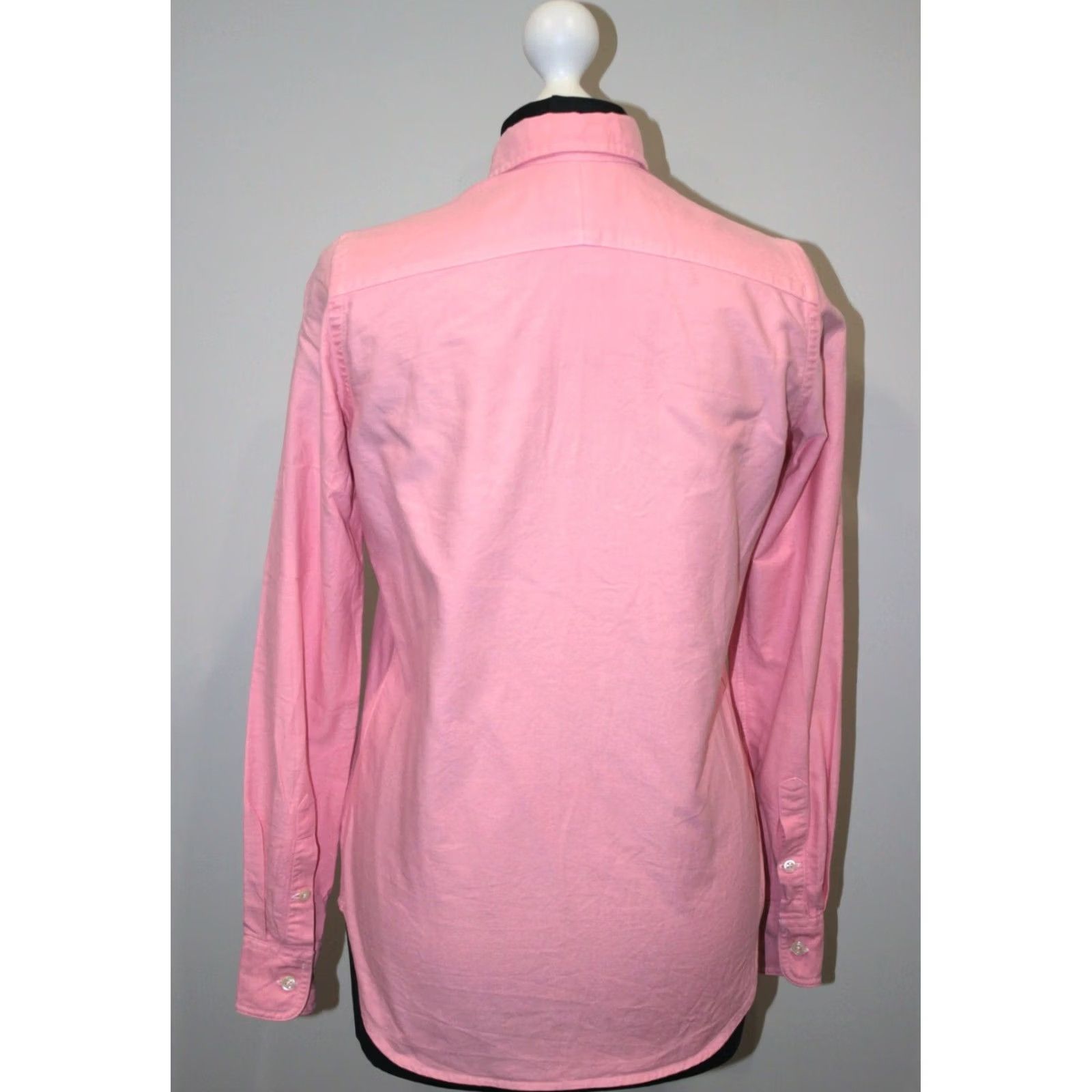 Ralph Lauren Ralph Lauren Polo Jeans Ralph Lauren Shirt Womens Size 4 Red Long Sleeve Blouse Slim Fit Shirt Size S / US 4 / IT 40 - 4 Thumbnail