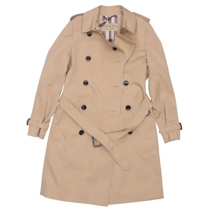 Burberry Waterproof Double-Breasted Trench Coat