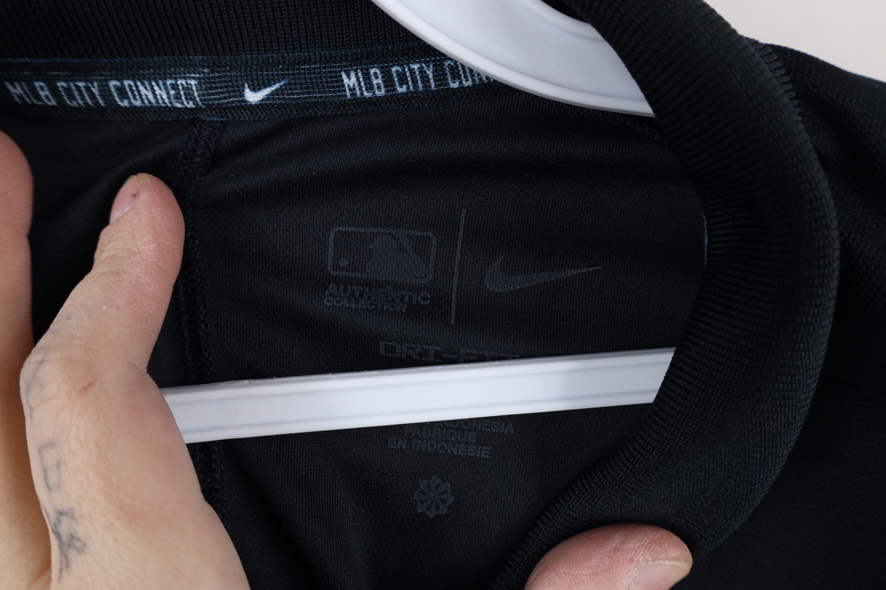 Nike × Vintage Nike 313 Detroit Tigers Baseball Golf Polo Shirt Black Size US XL / EU 56 / 4 - 8 Thumbnail