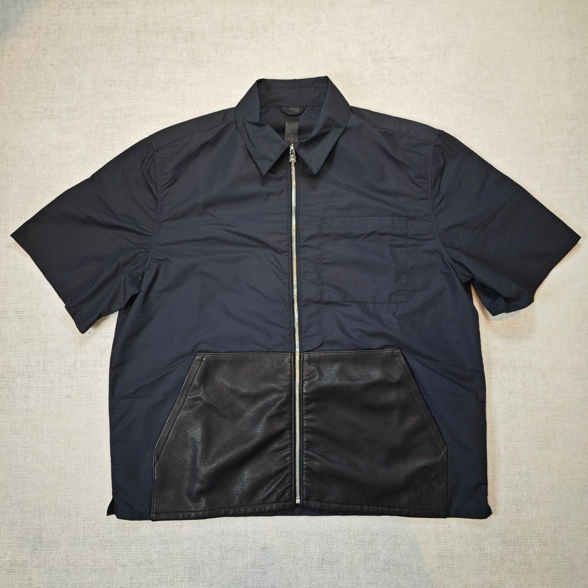 Chrome Hearts Chrome Hearts Leather Pouch Zip up Polo Tee Size US L / EU 52-54 / 3 - 1 Thumbnail