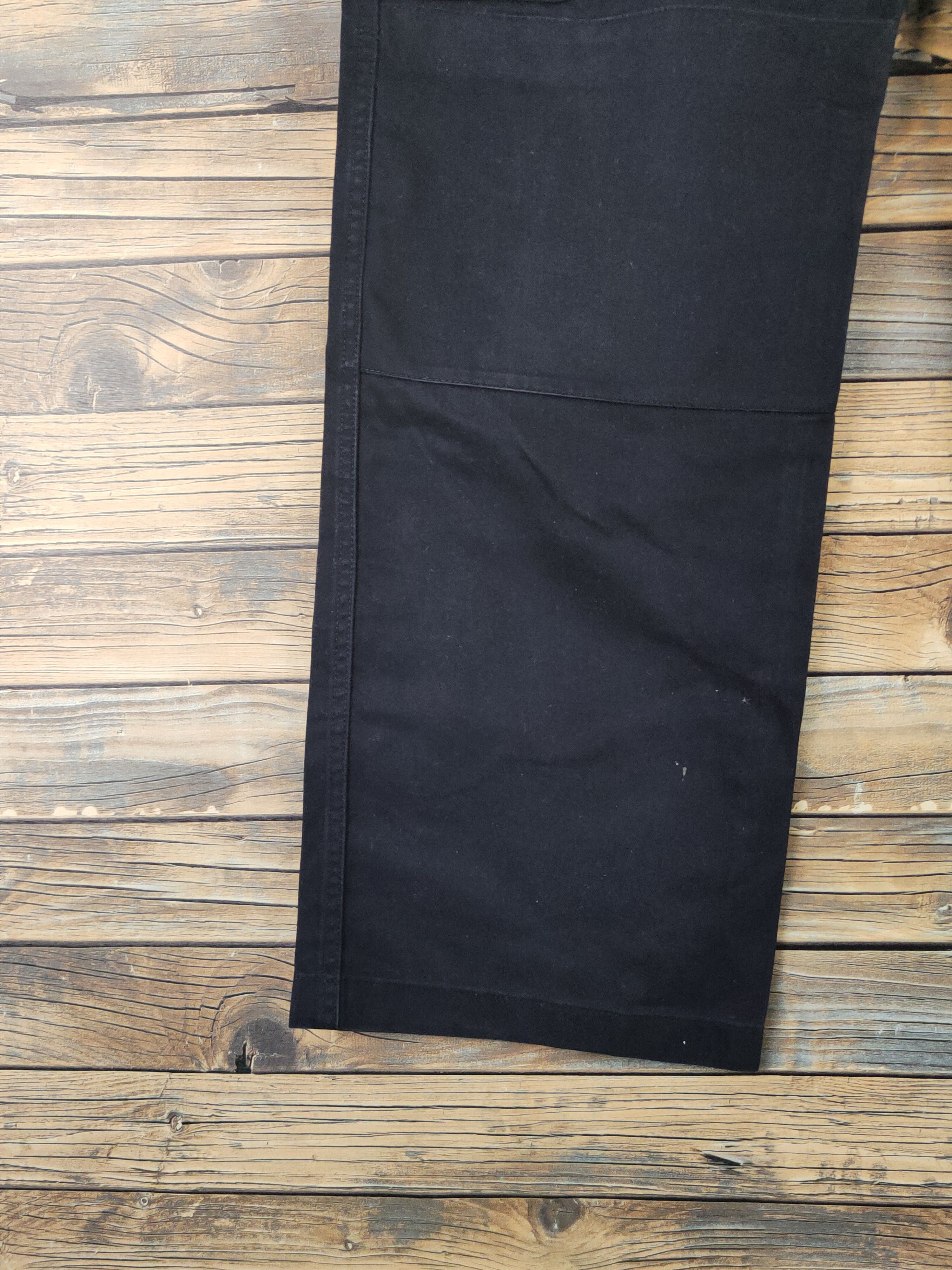 Japanese Brand DL Japanese Brand Black Multipocket Cargo Pants #1773 Size US 35 - 4 Thumbnail