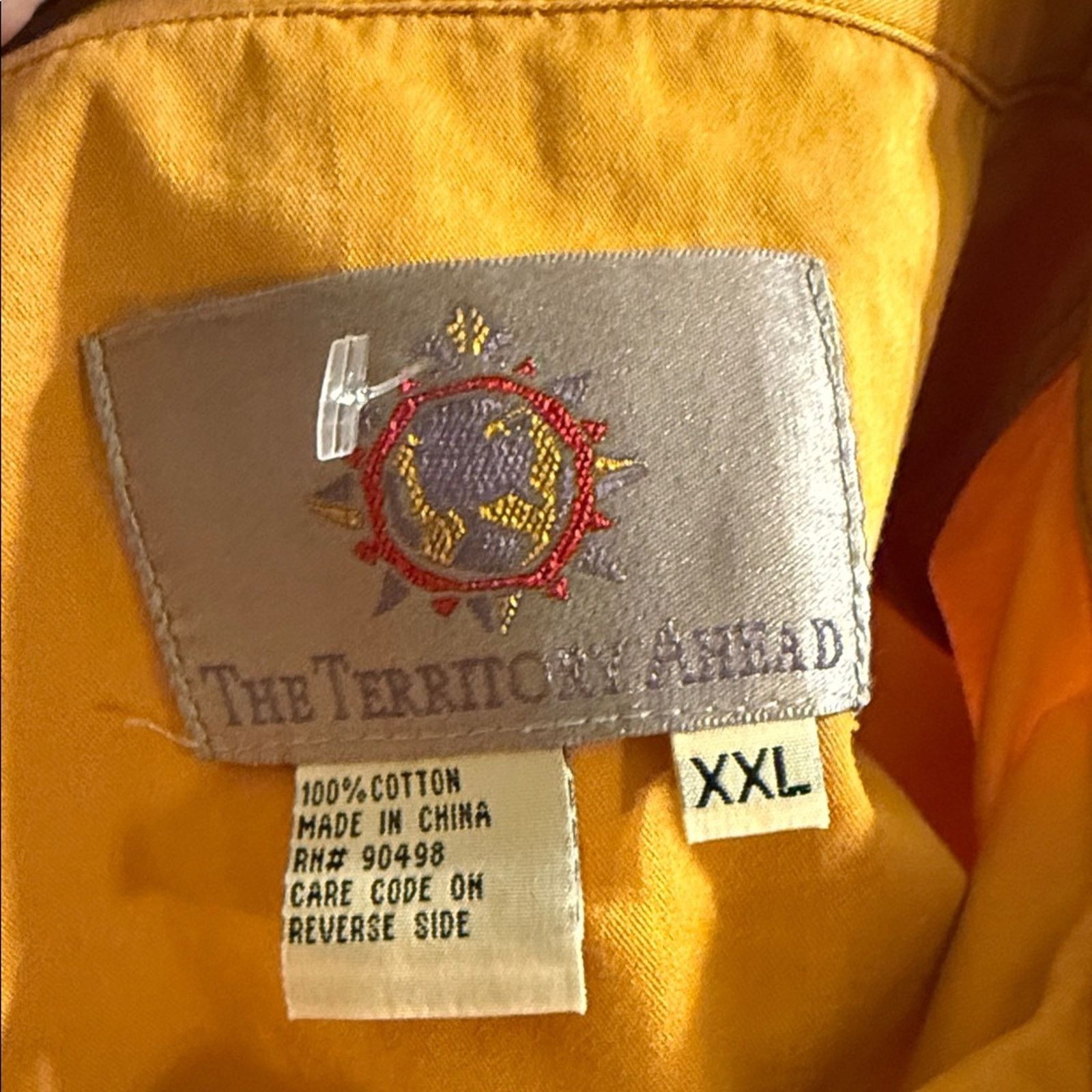 The Territory Ahead THE TERRITORY AHEAD cabincore cotton hiking buttonup XXL Size US XL / EU 56 / 4 - 2 Thumbnail