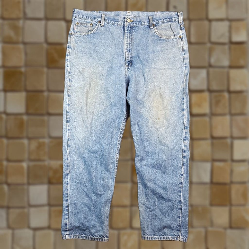 Carhartt VINTAGE Carhartt Men's Jeans 41x29 Relaxed Fit Denim Y2K 90s Grunge Workwear Western Size US 41 - 1 Thumbnail