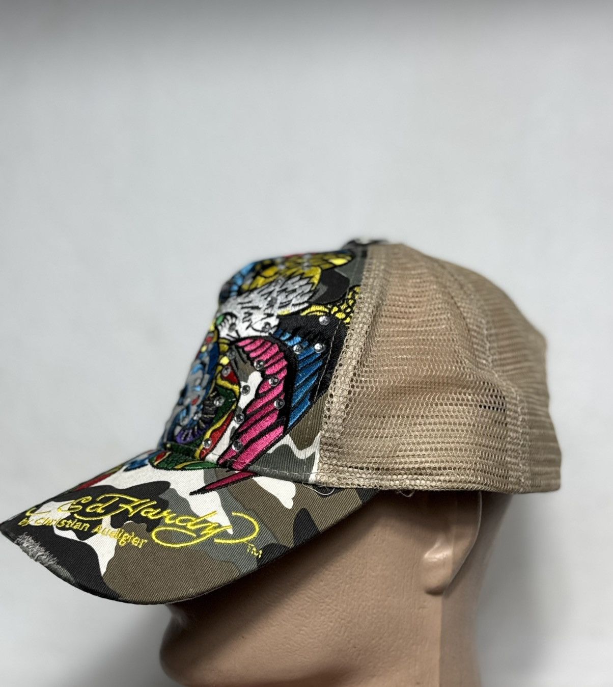 Ed Hardy Ed Hardy by Christian Audigier Camo Big Logo Size ONE SIZE - 2 Thumbnail