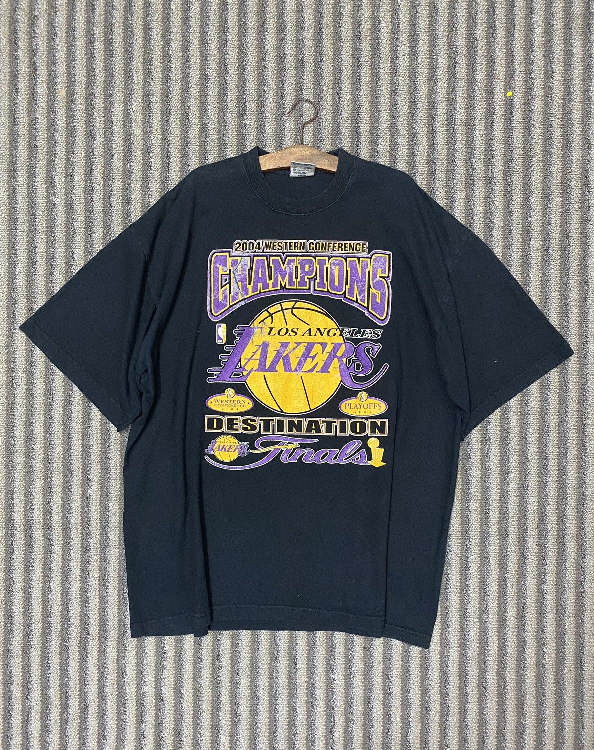 NBA Vintage NBA Lakers Champions Basketball 🏀 Size US XXL / EU 58 / 5 - 3 Thumbnail