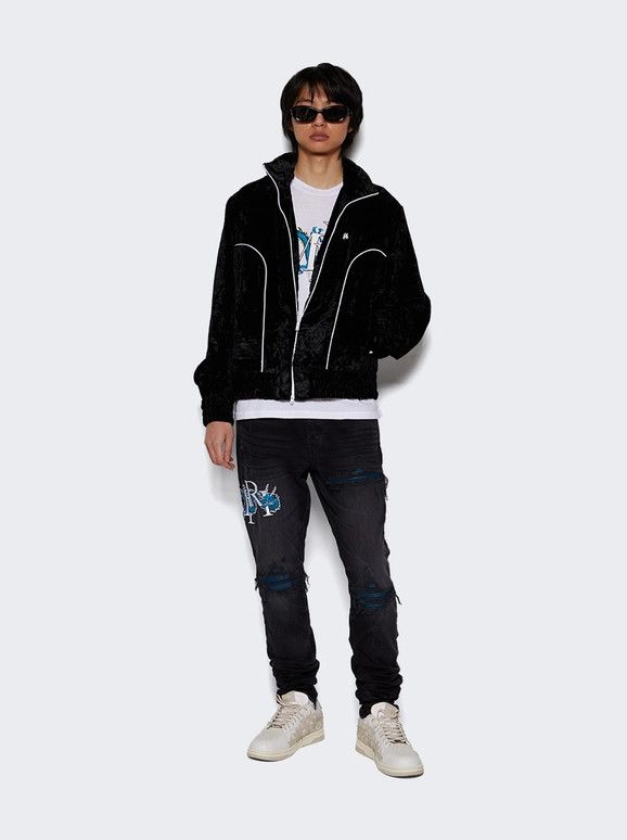 Amiri o1orln1025 Track Jacket in Black Size US S / EU 44-46 / 1 - 2 Thumbnail