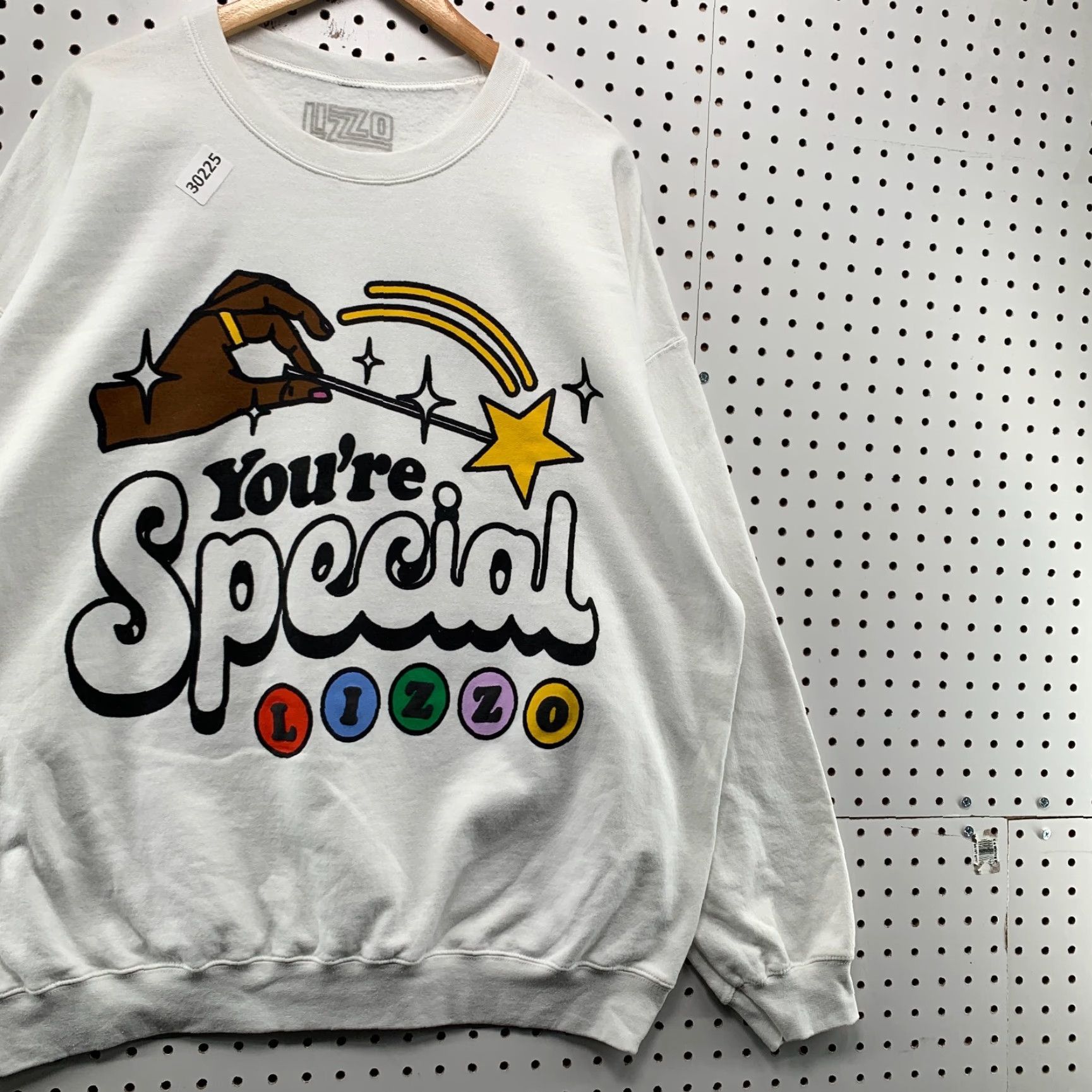 Rizzoli VINTAGE LIZZO You’re Special Crewneck Sweatshirt White 2XL Pullover Music Mens Shirt Size US XXL / EU 58 / 5 - 5 Thumbnail