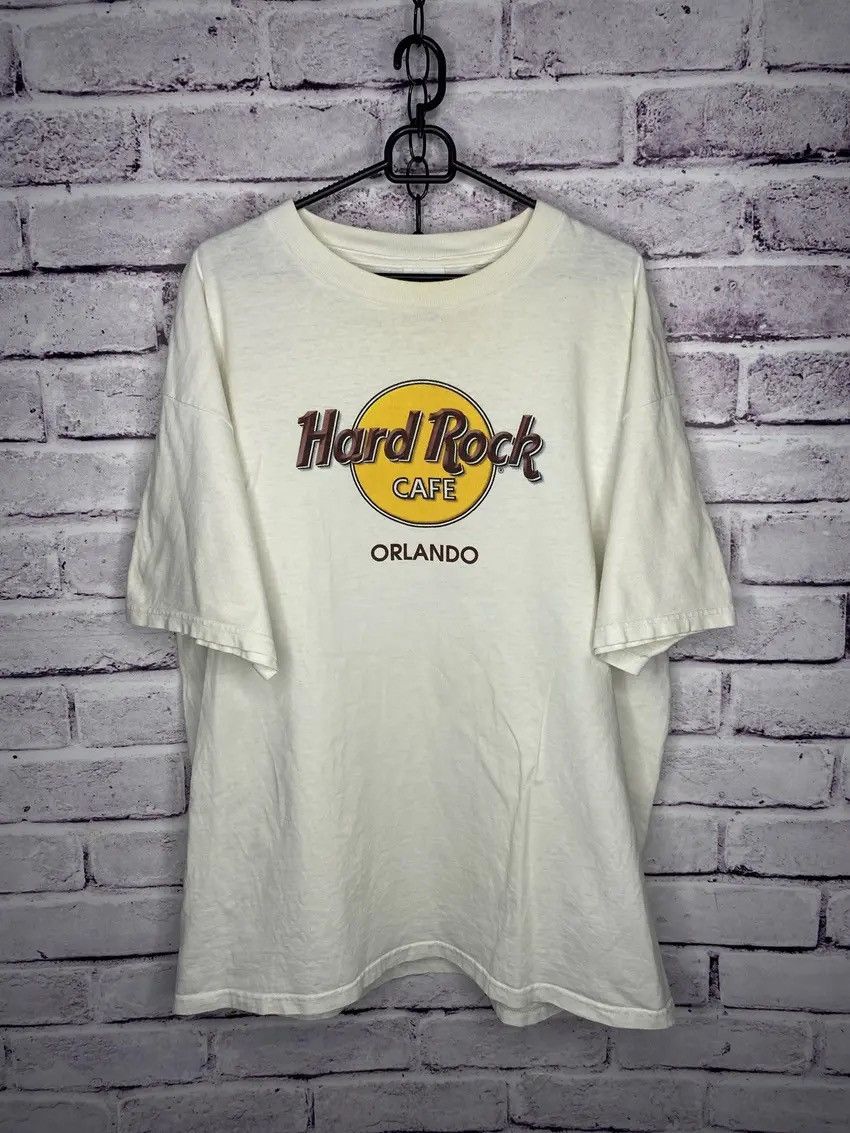 Hard Rock Cafe Rare 🔥Vintage 90s Hard Rock Cafe Orlando Shirt Size US XL / EU 56 / 4 - 1 Thumbnail