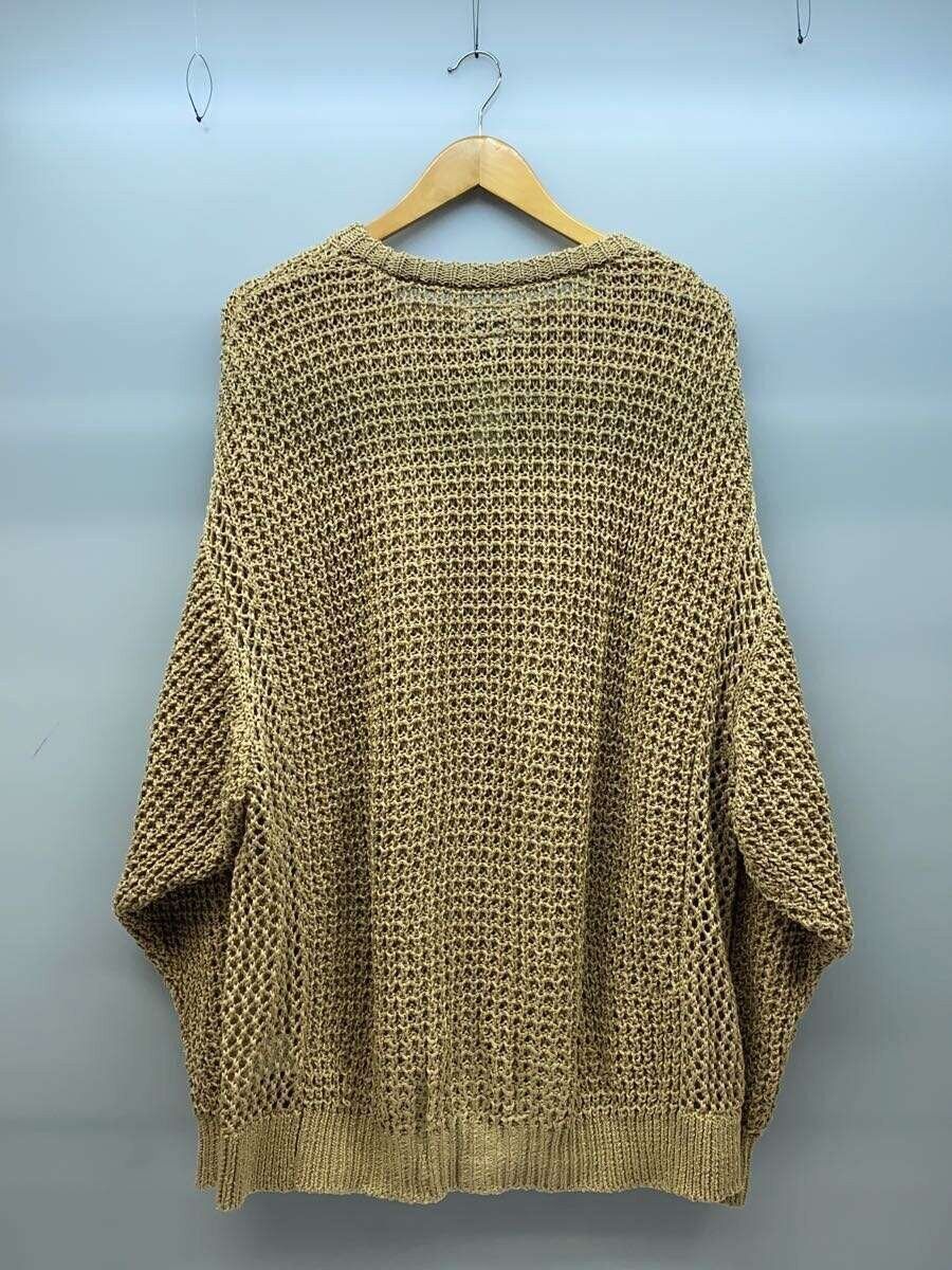 Cav Empt Brown Cotton Loose Net Knit Made In Japan Size US XL / EU 56 / 4 - 2 Thumbnail