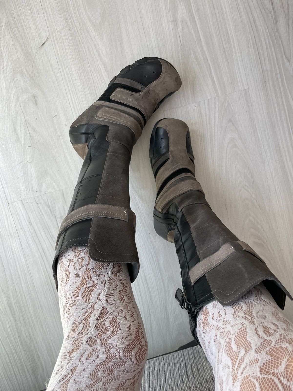 Diesel Y2k Diesel boots Size US 7.5 / IT 37.5 - 19 Thumbnail
