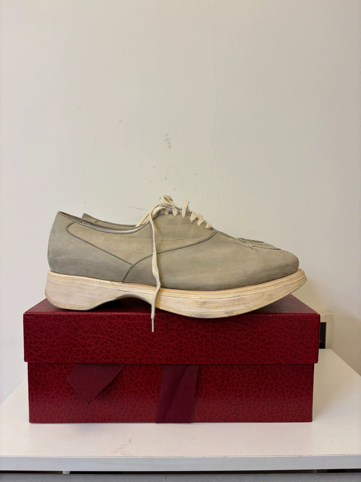 Other Le Yucca's Thick Sole Distressed Premium Shoes 99% New 43 Size US 10 / EU 43 - 1 Thumbnail