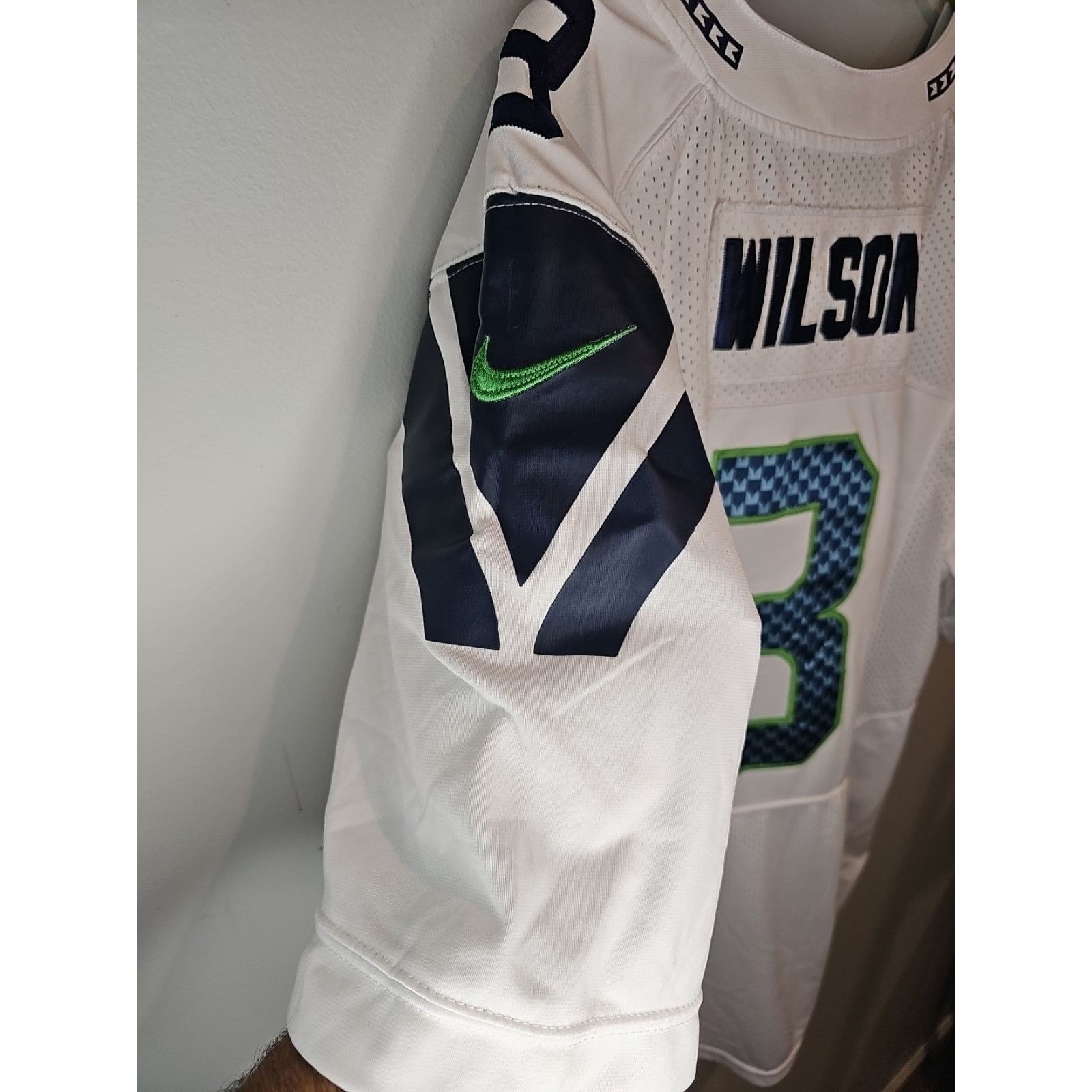 Nike Nike Sewn Seattle Seahawks Russell Wilson #3 Jersey Size 52 Size US XXL / EU 58 / 5 - 7 Thumbnail