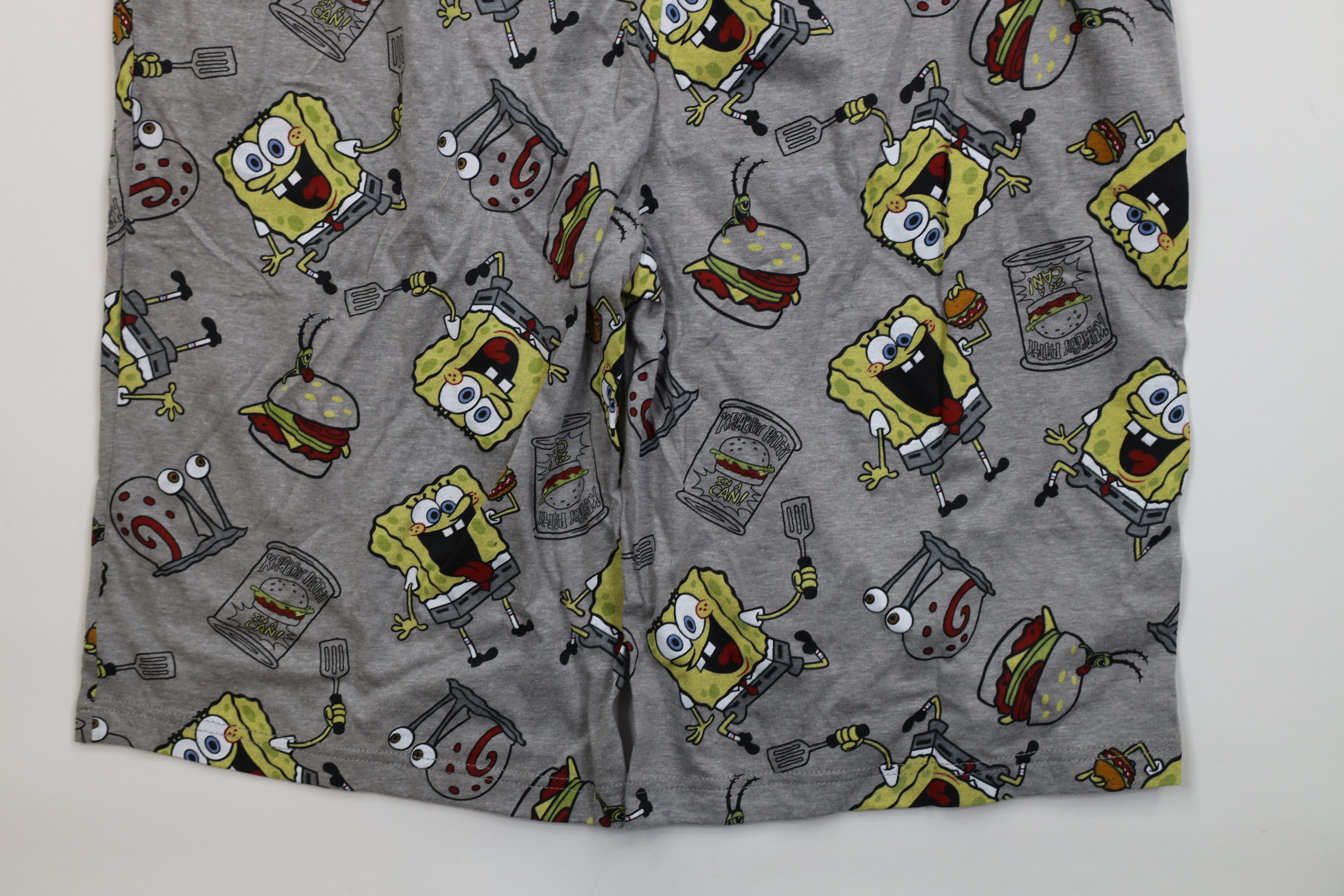 Vintage Deadstock Y2K Nickelodeon Spongebob Squarepants Sleep Shorts Size US 38 / EU 54 - 10 Thumbnail