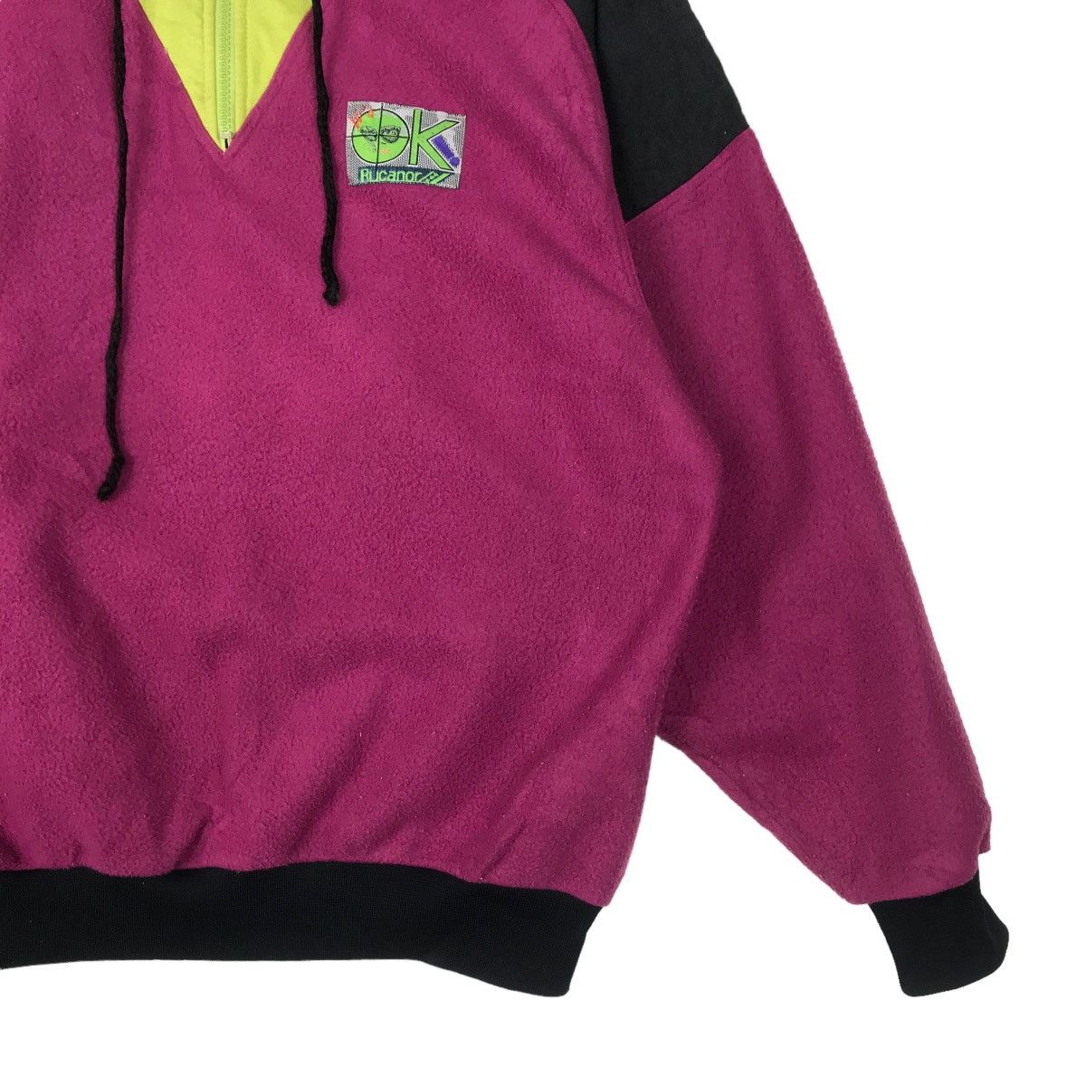 Art Comes First × Sports Specialties 🔥 1990s VINTAGE RUCANOR SPORTISAN ART FLEECE ANORAK HOODIE Size US L / EU 52-54 / 3 - 5 Thumbnail