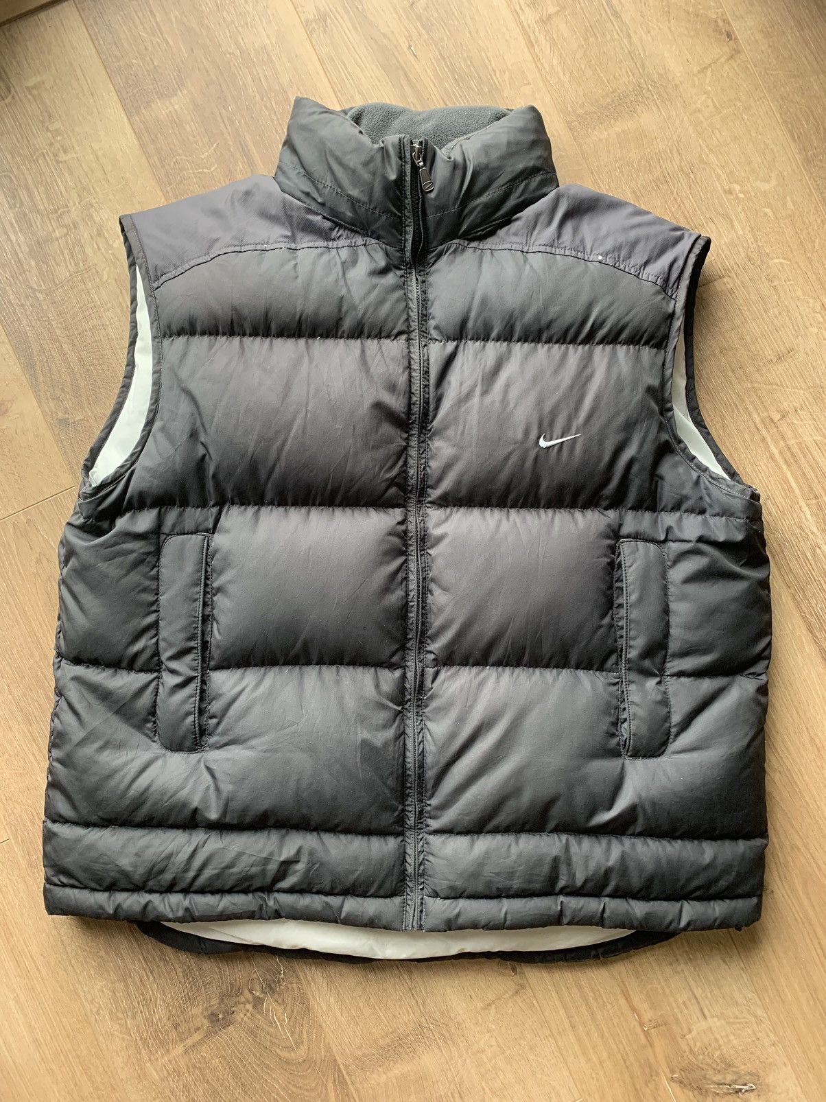 Nike Vintage Nike Down vest jacket Size US XL / EU 56 / 4 - 3 Thumbnail