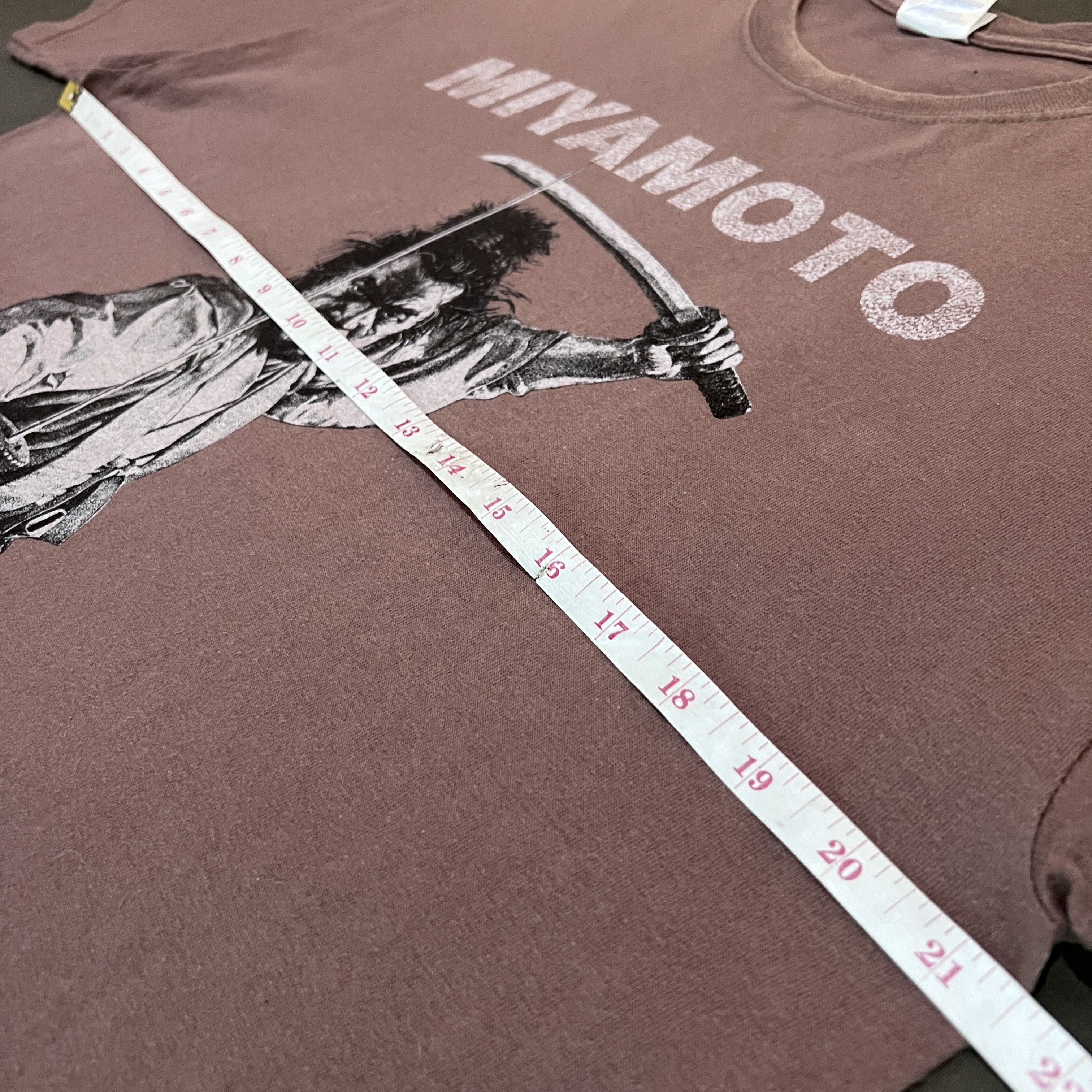 Cartoon Network × Japanese Brand × Vintage Vintage Y2K Miyamoto Musashi Bushido Vagabond Tee Faded Size US L / EU 52-54 / 3 - 8 Thumbnail