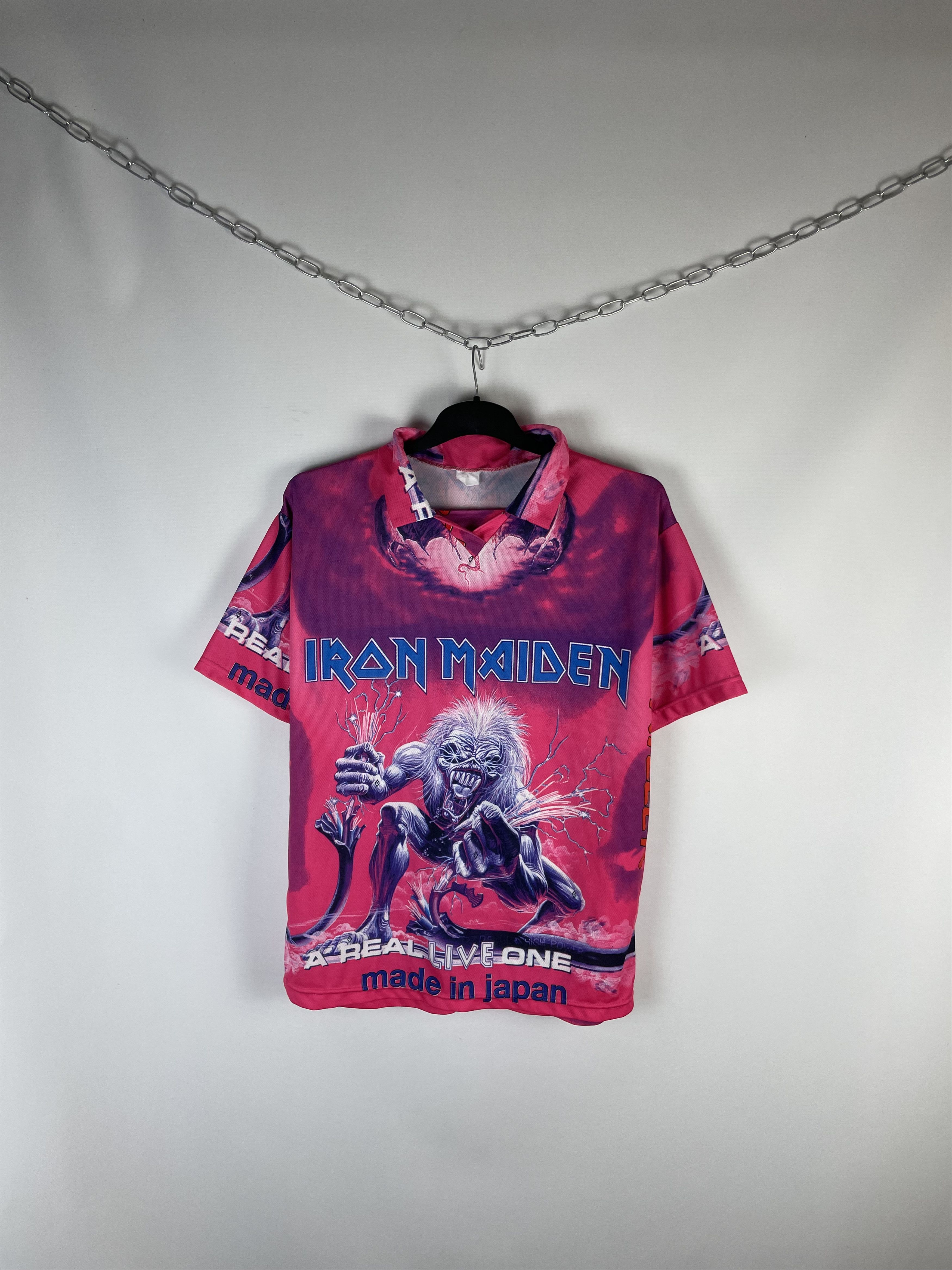 Band Tees Iron Maiden 90s vintage made in Japan tour t-shirt Size US XL / EU 56 / 4 - 1 Thumbnail