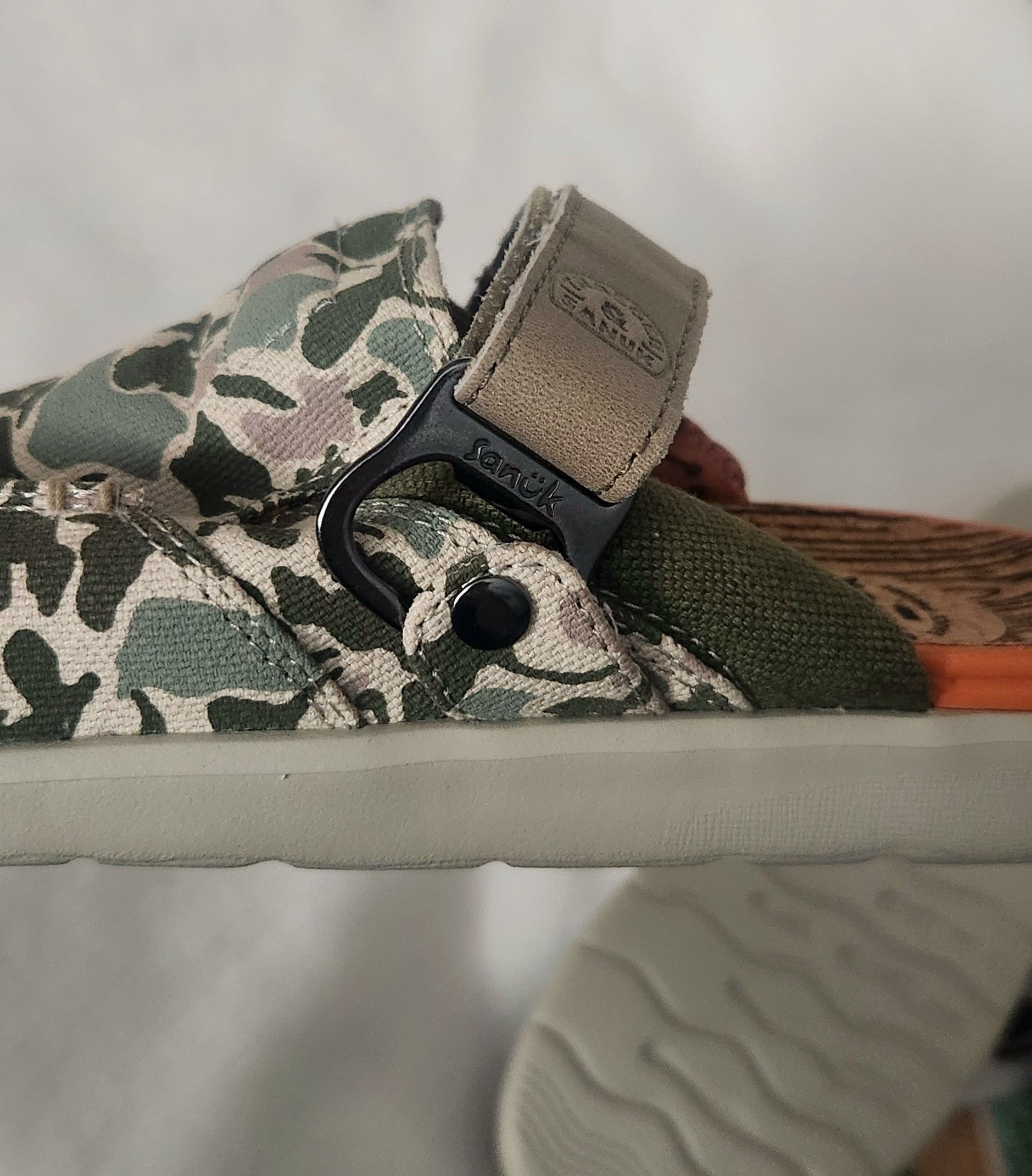 Sanuk Sanuk X Traeger Limited Edition Collab Unisex Camo M 9 W 10 Size US 9 / EU 42 - 6 Thumbnail