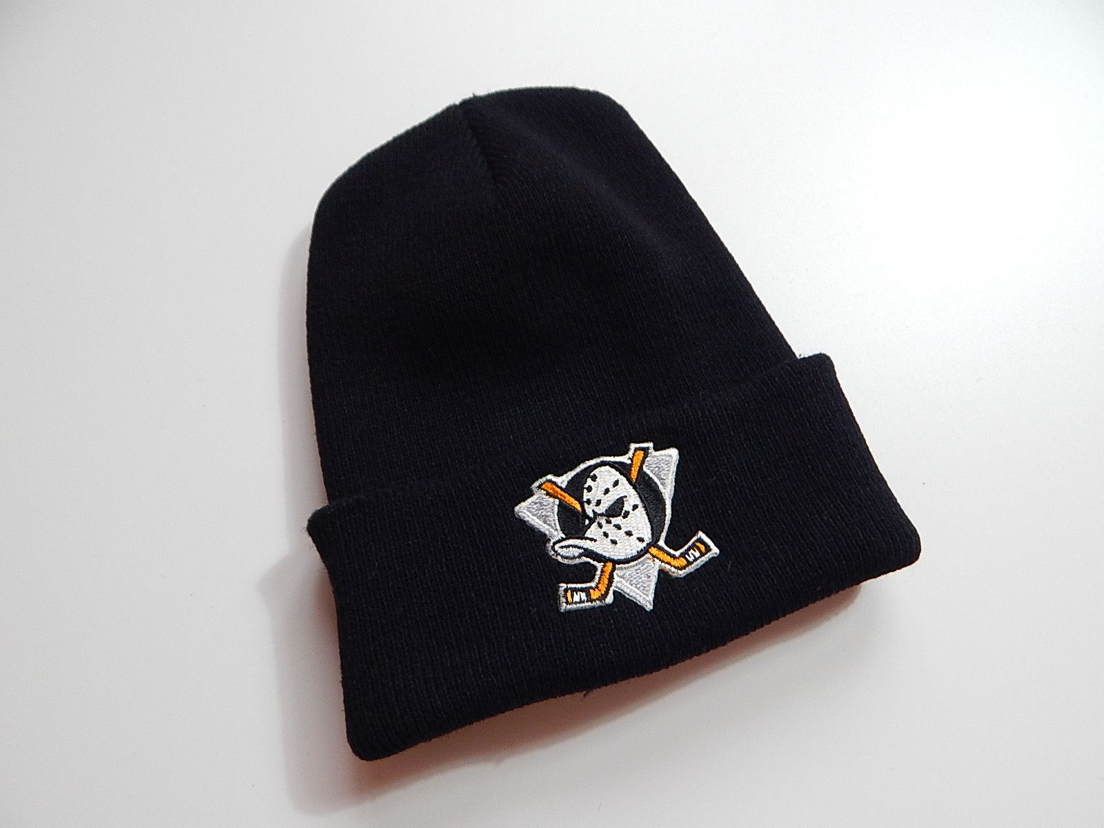 NHL vintage anaheim mighty ducks nhl hockey beanie Size ONE SIZE - 1 Thumbnail