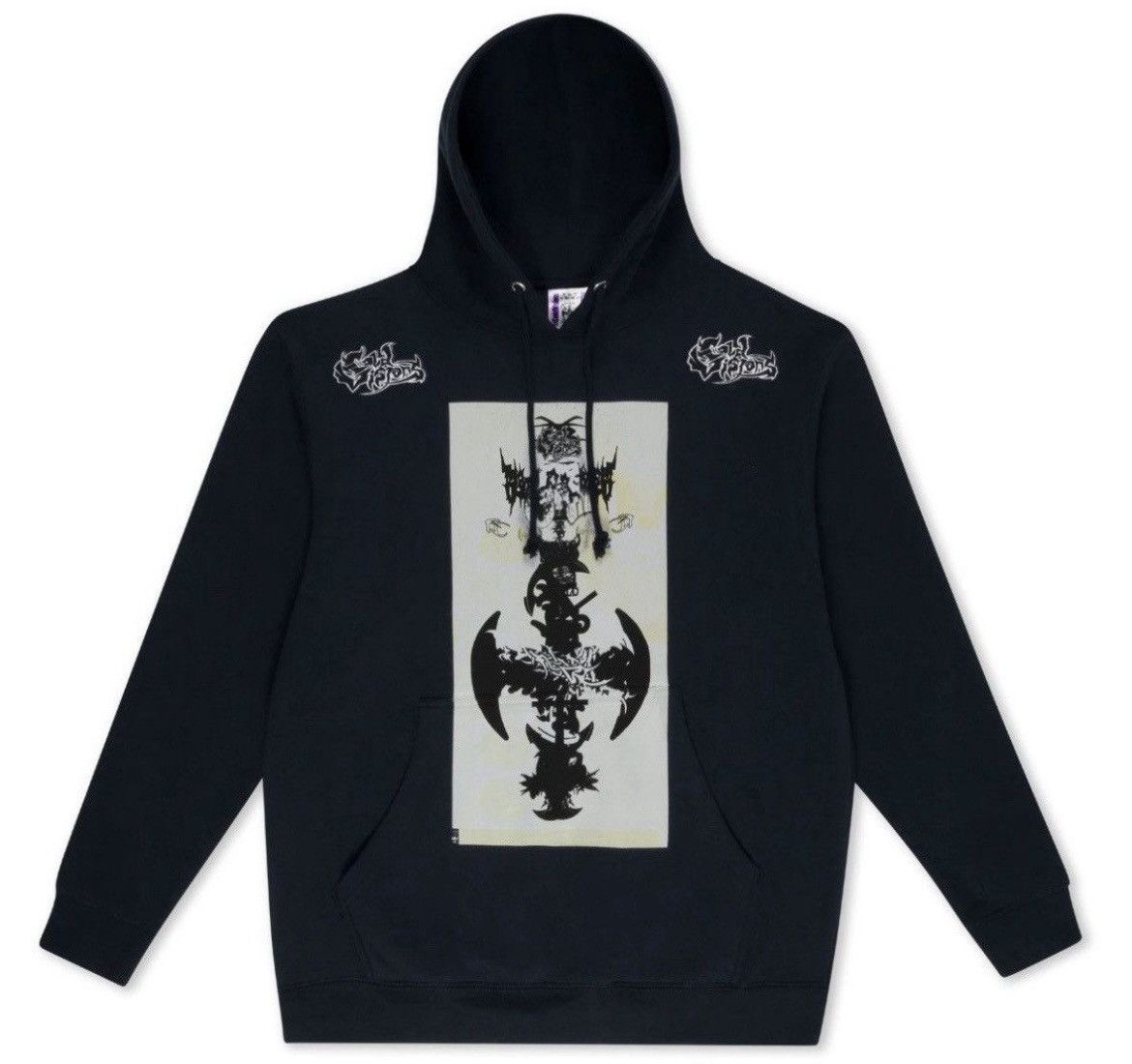Drain Gang × Sad Boys SEE DESCRIPTION! Bladee, Cold visions Navy Anchor Hoodie Size US XL / EU 56 / 4 - 1 Thumbnail