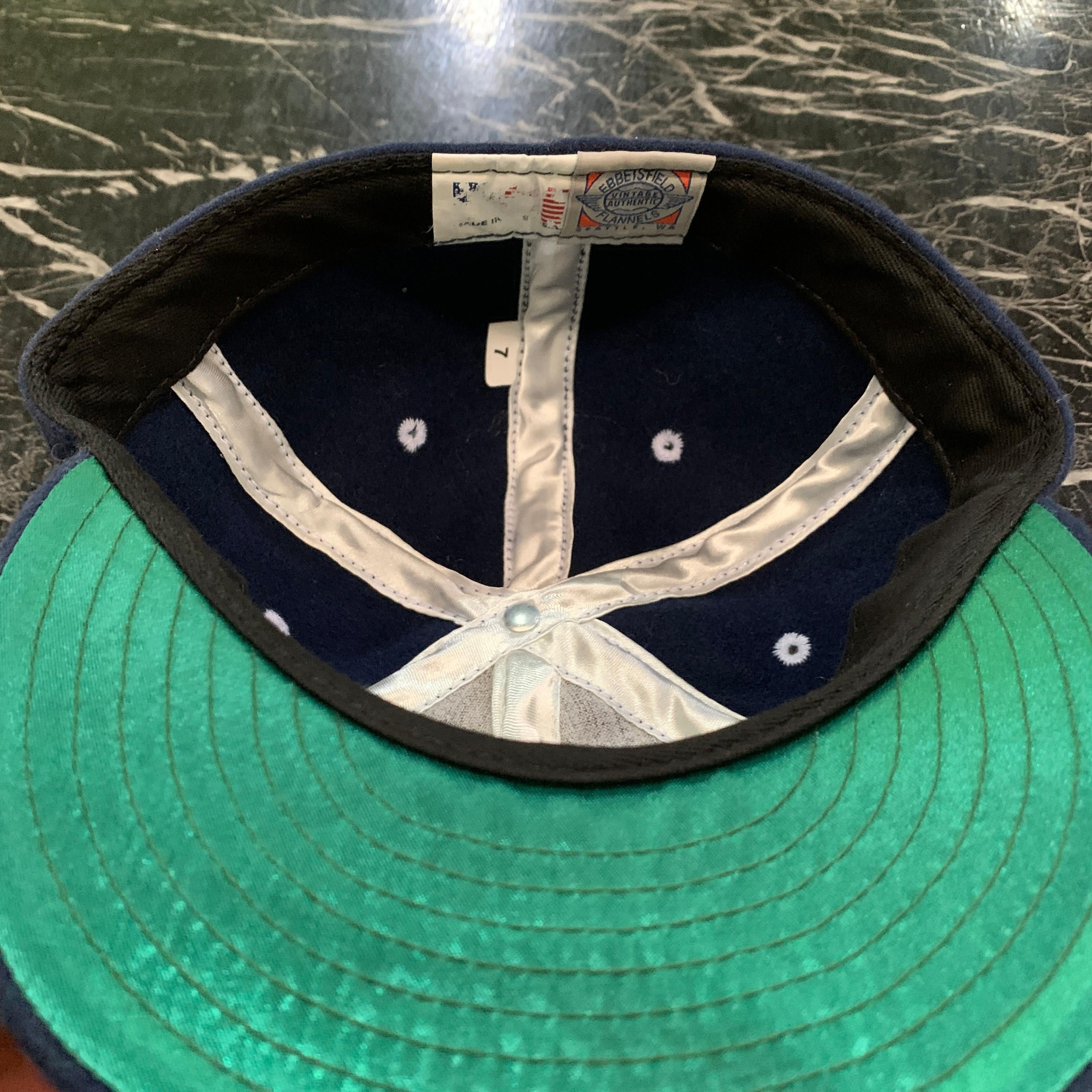 Vintage 💥Vintage Ebbets Field Flannel FS Logo Fitted Cap Size ONE SIZE - 4 Thumbnail