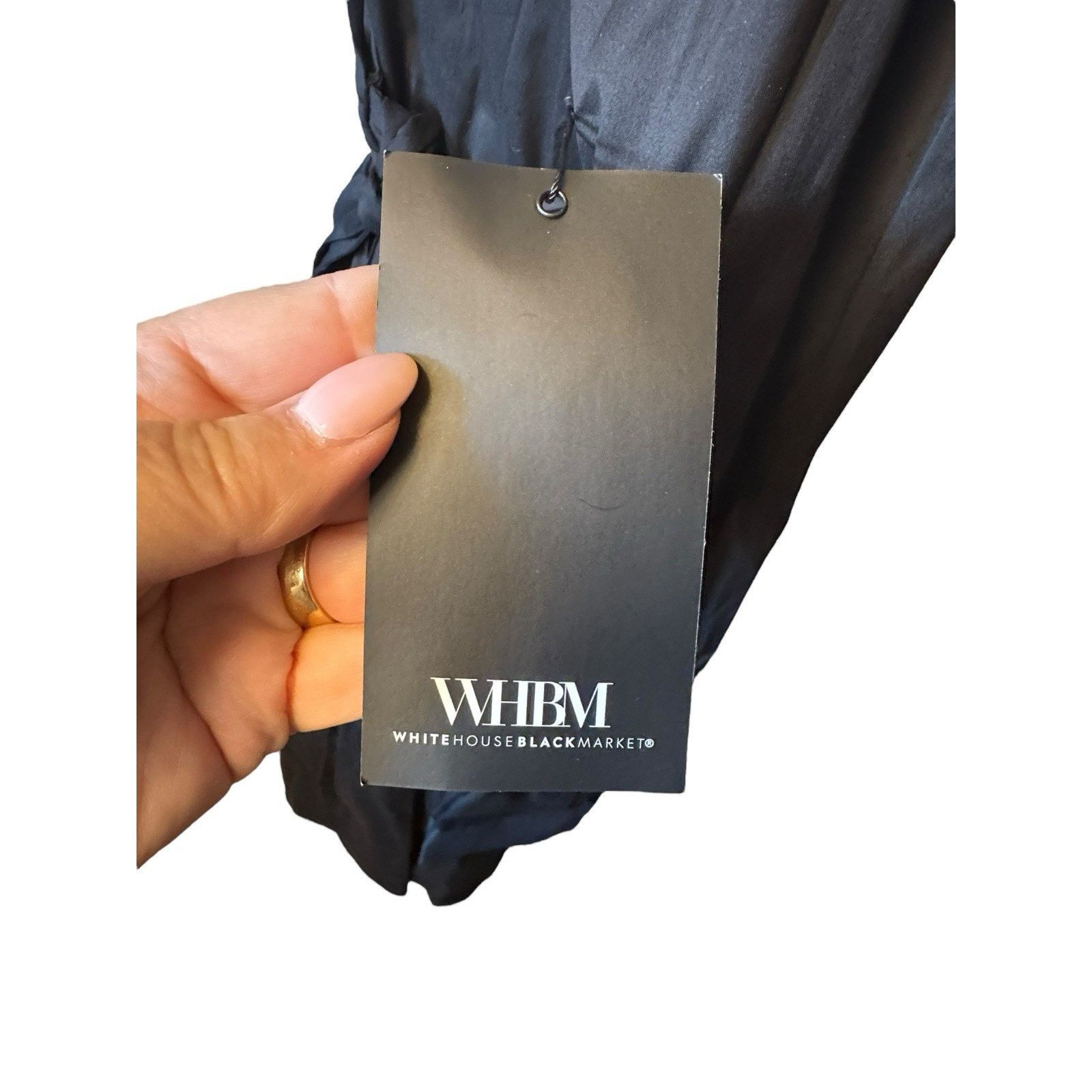White House Black Market WHBM White House Black Market NEW Surplice Wrap Dress Size M / US 6-8 / IT 42-44 - 5 Thumbnail
