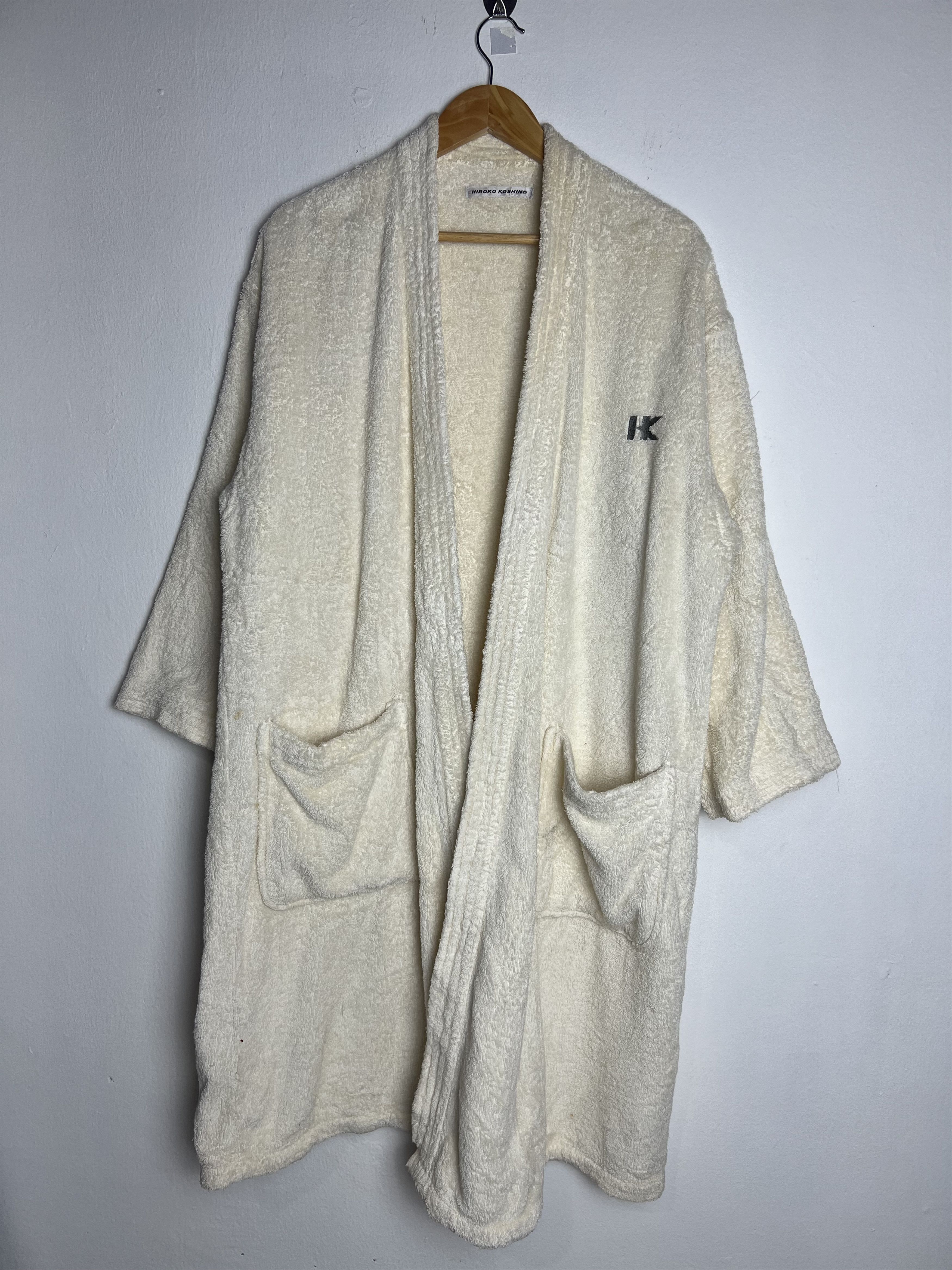 Hiroko Koshino Homme Hiroko Koshino Bathrobe Loungewear Size US XL / EU 56 / 4 - 1 Thumbnail