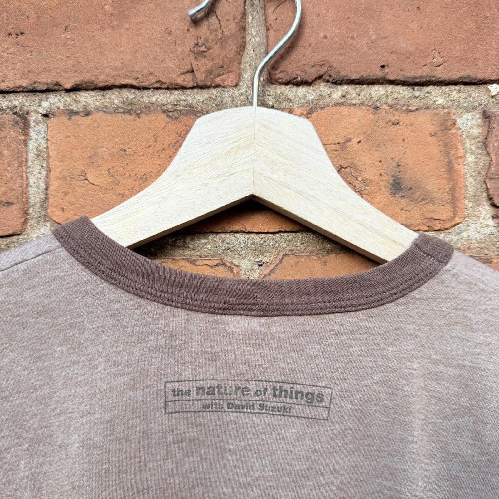 American Apparel Vintage the nature of things with David Suzuki t shirt 00s S Size US S / EU 44-46 / 1 - 5 Thumbnail