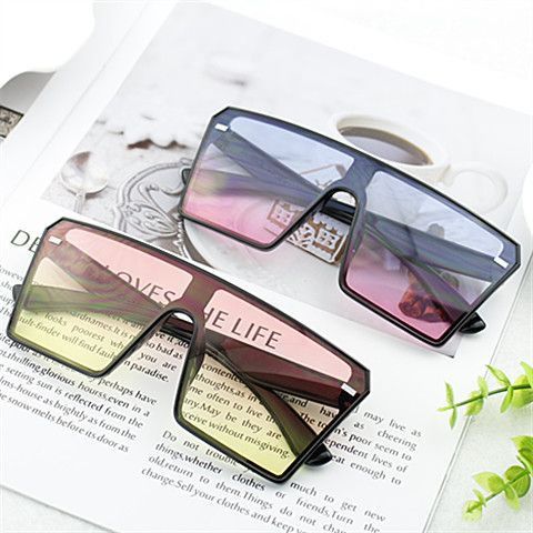 Electric Visual Punk Street ins style custom avant-garde sunglasses Size ONE SIZE - 3 Thumbnail