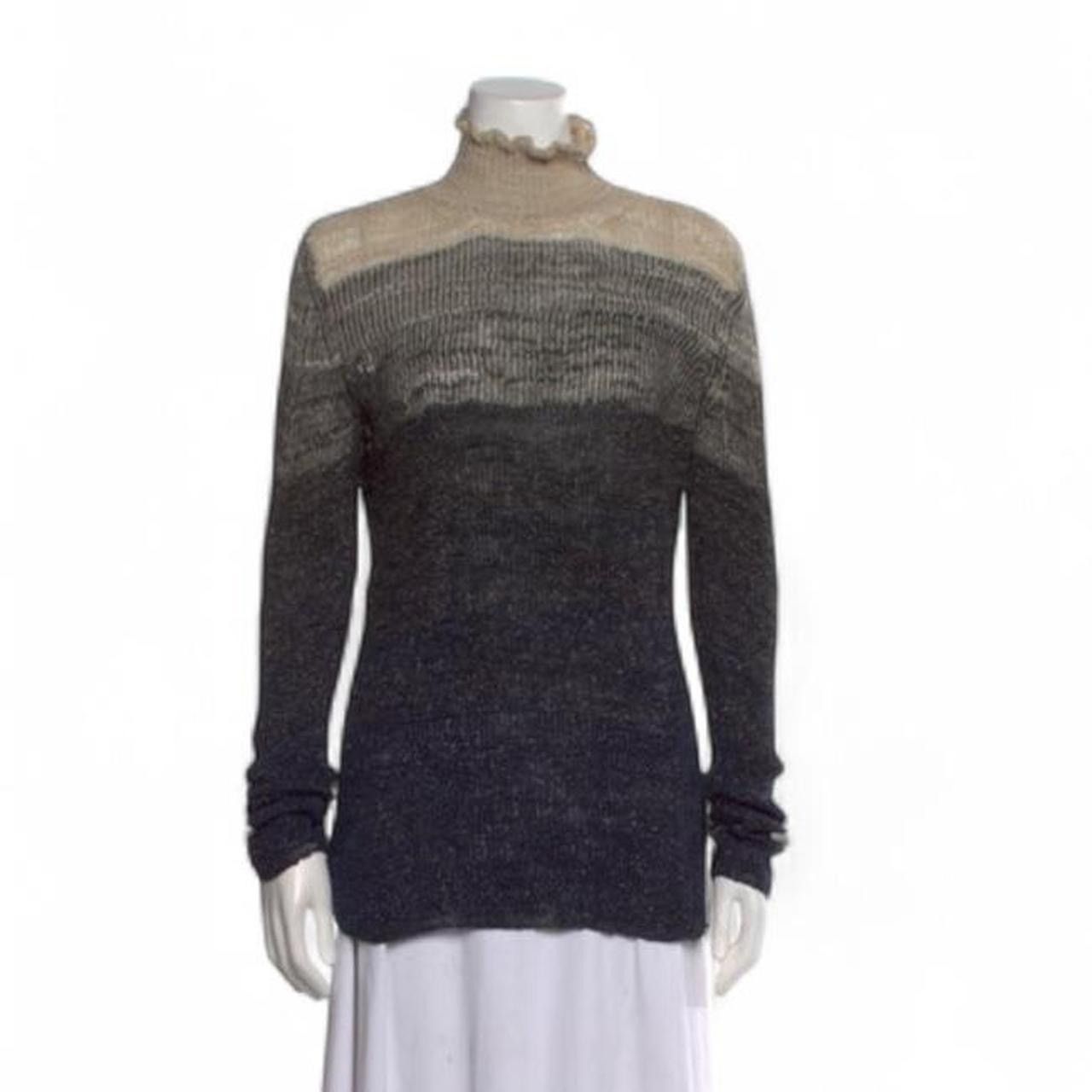 Chanel Chanel 2011 Alpaca Shimmering Metallic Ombré Turtleneck Size M / US 6-8 / IT 42-44 - 1 Thumbnail