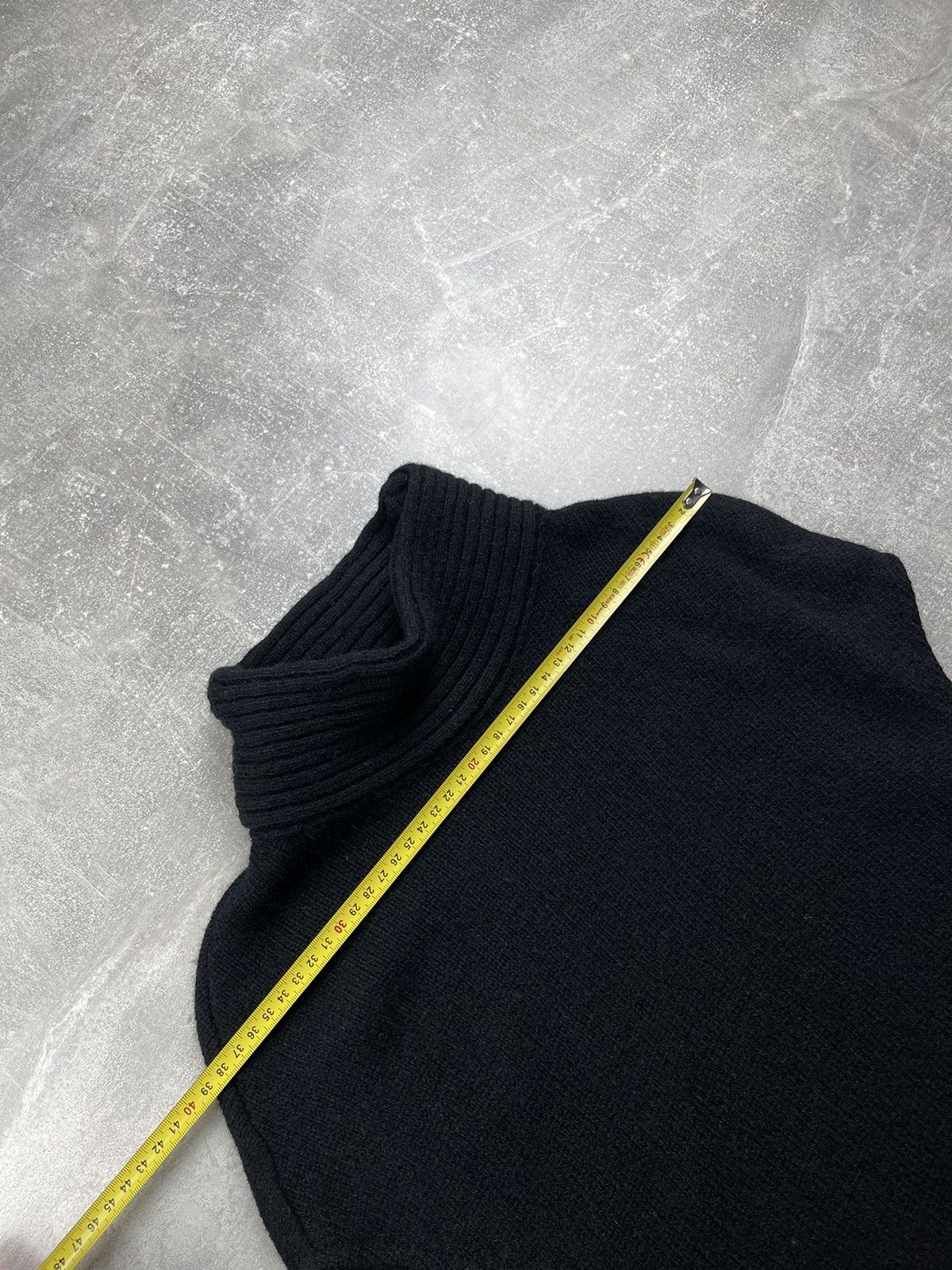Balenciaga Balenciaga Knits Classic Wool Black Pullover Dress Sweater Size XS / US 0-2 / IT 36-38 - 13 Thumbnail