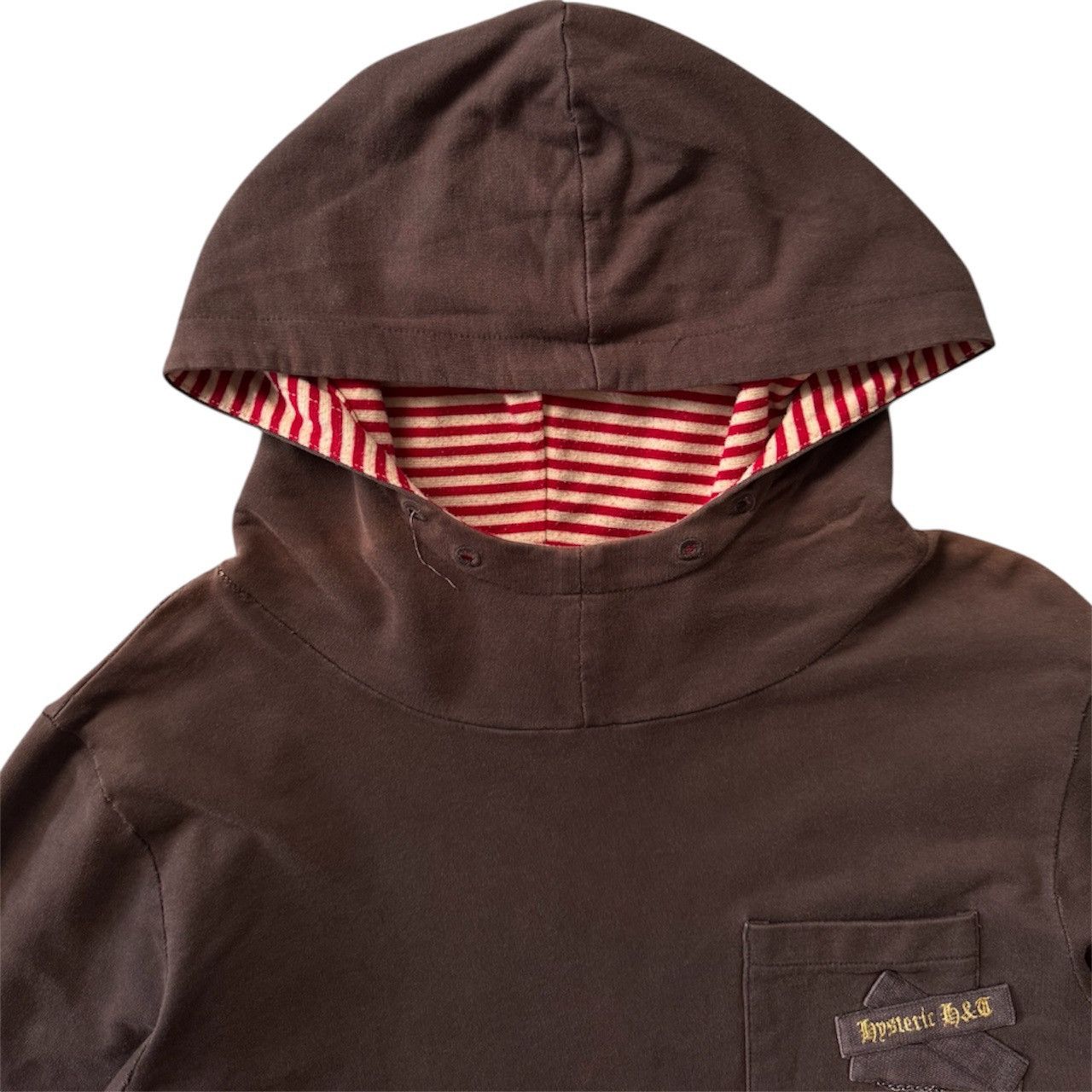 If Six Was Nine Hysteric Glamour Patch Chain Distressed Hoodie kurt Size US XL / EU 56 / 4 - 3 Thumbnail