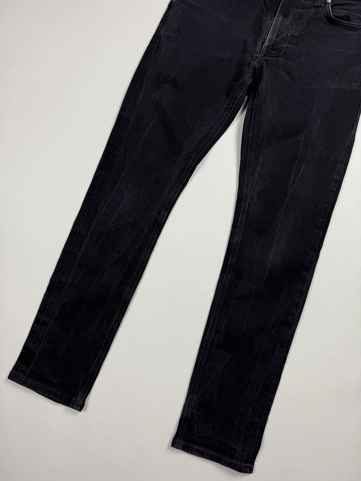 Nudie Jeans Nudie Jeans Co Lean Dean Dey Cold Black Men’s Jeans Size US 32 / EU 48 - 3 Thumbnail
