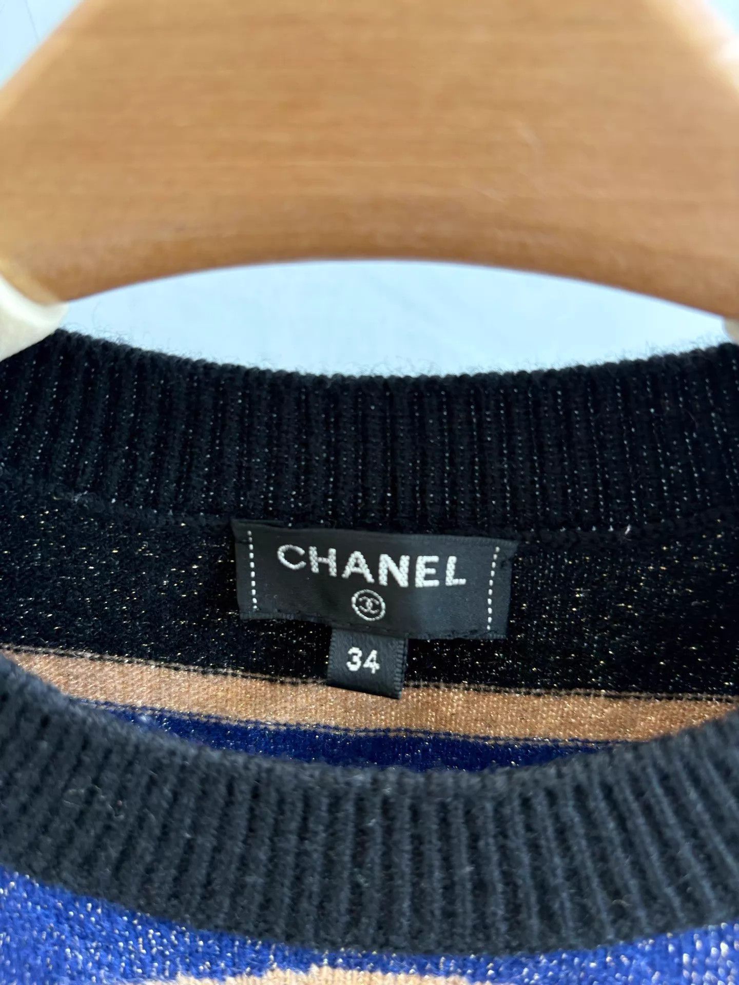 Chanel Chanel Egyptian Scarab Cashmere Sweater 34 Size XS / US 0-2 / IT 36-38 - 3 Thumbnail